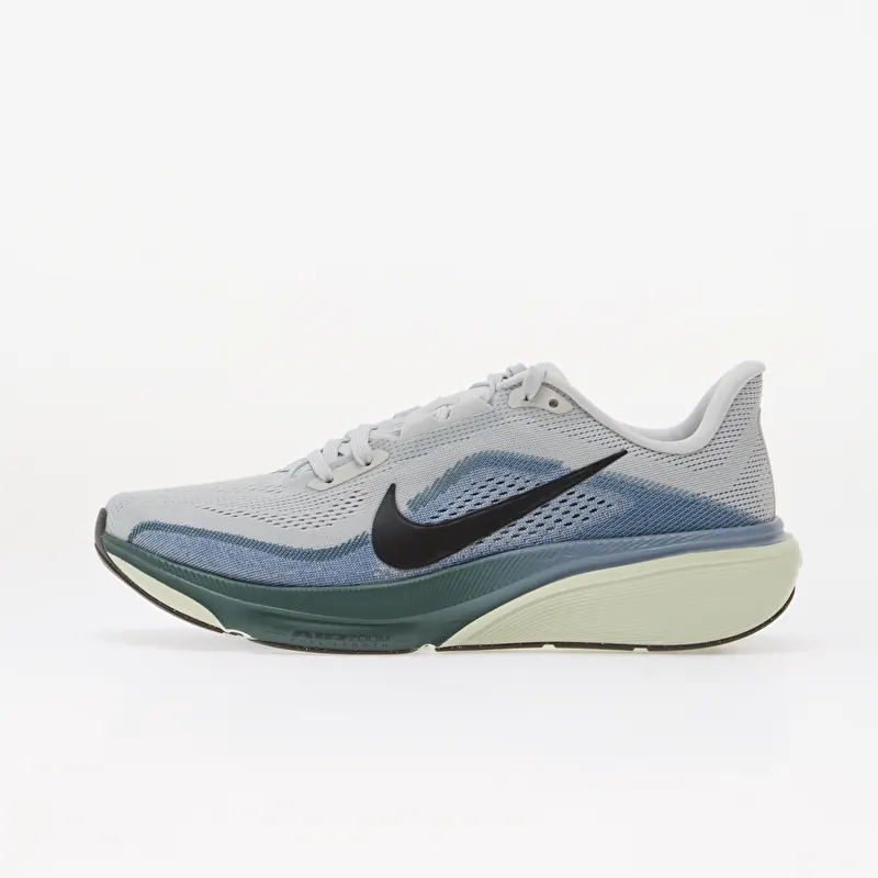 Nike Pegasus 42 Pure Platinum/ Dark Obsidian-Work Blue