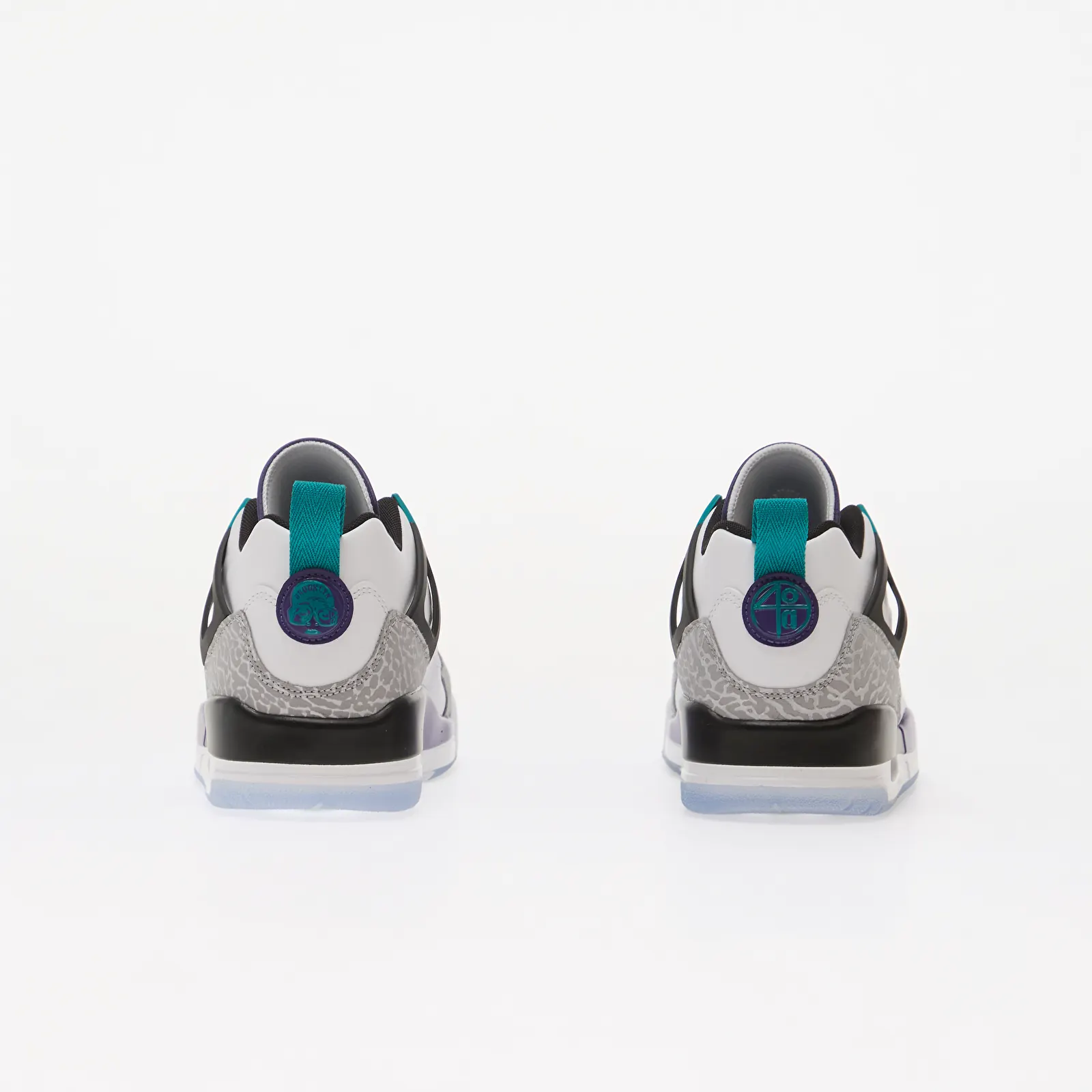 Sneaker für Männer Jordan Spizike Low White/ Rio Teal-Court Purple