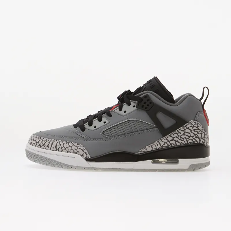 Jordan Spizike Low Cool Grey/ University Red-Black-Wolf Grey