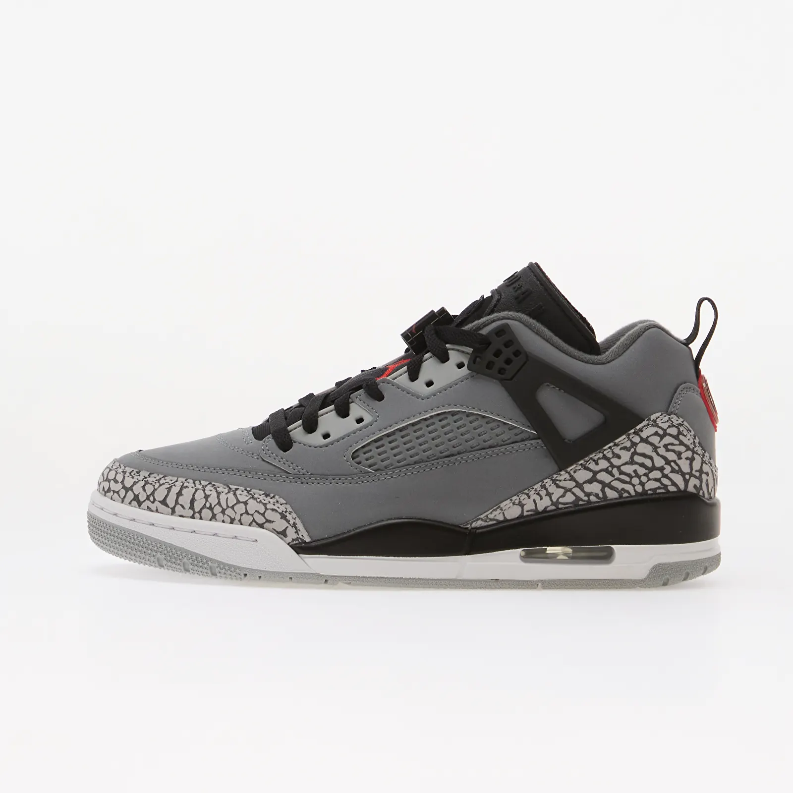 Baskets homme Jordan Spizike Low Cool Grey/ University Red-Black-Wolf Grey