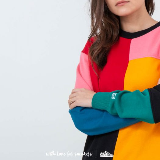Vans patchwork sweatshirt cheap