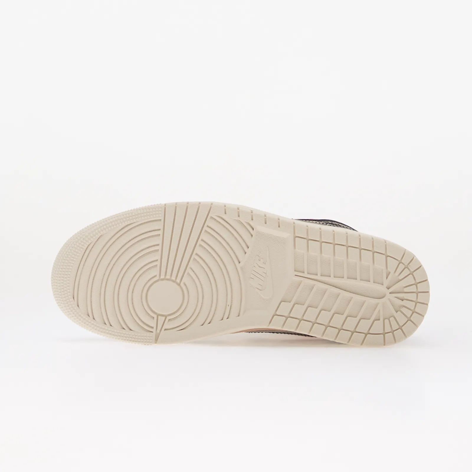 Joggesko for kvinner Air Jordan 1 Mid Particle Beige/ Black-Canyon Rust-Sail