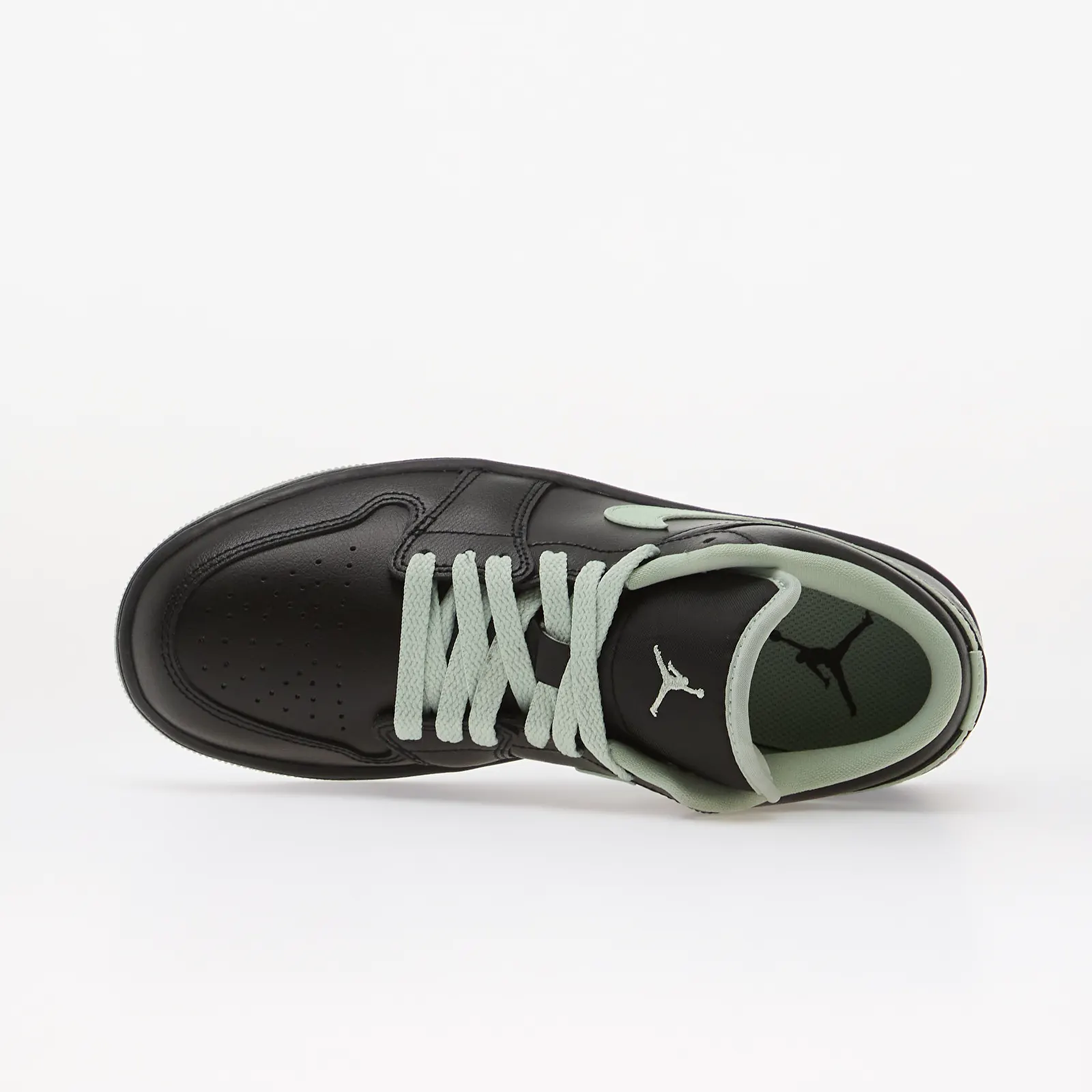 Baskets femme Air Jordan 1 Low Black/ Pistachio Frost