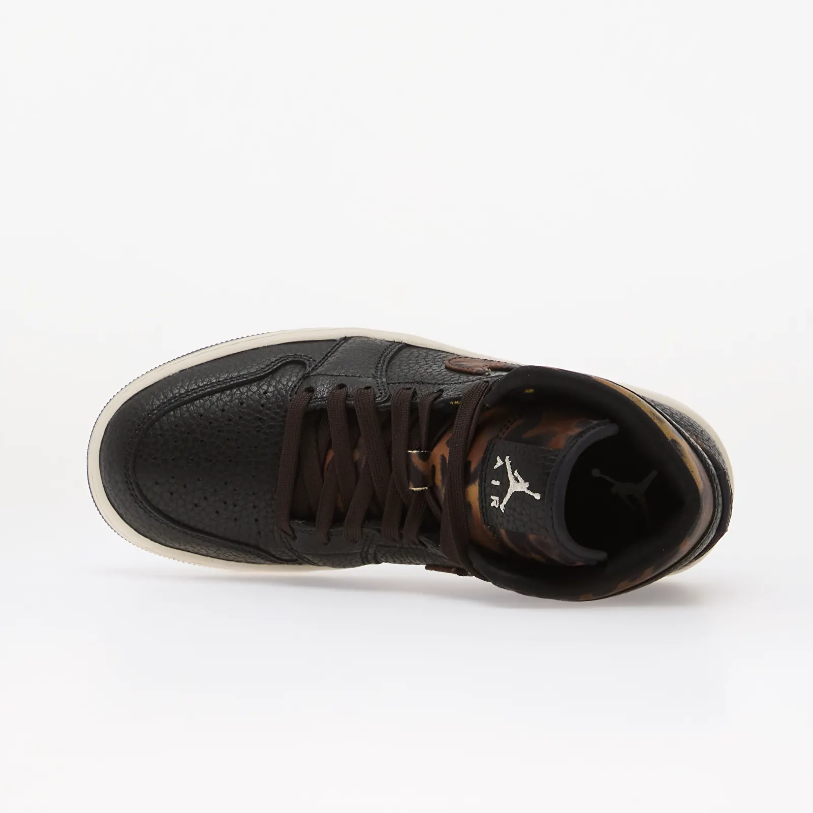 Joggesko for kvinner Air Jordan 1 Mid SE Black/ Chalk-Velvet Brown