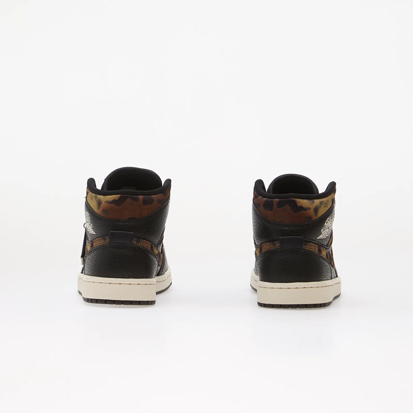 Joggesko for kvinner Air Jordan 1 Mid SE Black/ Chalk-Velvet Brown