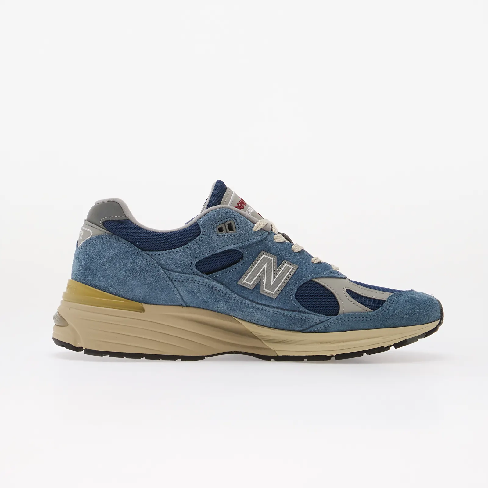 Herren Sneaker und Schuhe New Balance 991 Bluesteel/ Poseidon/ Harbor Mist