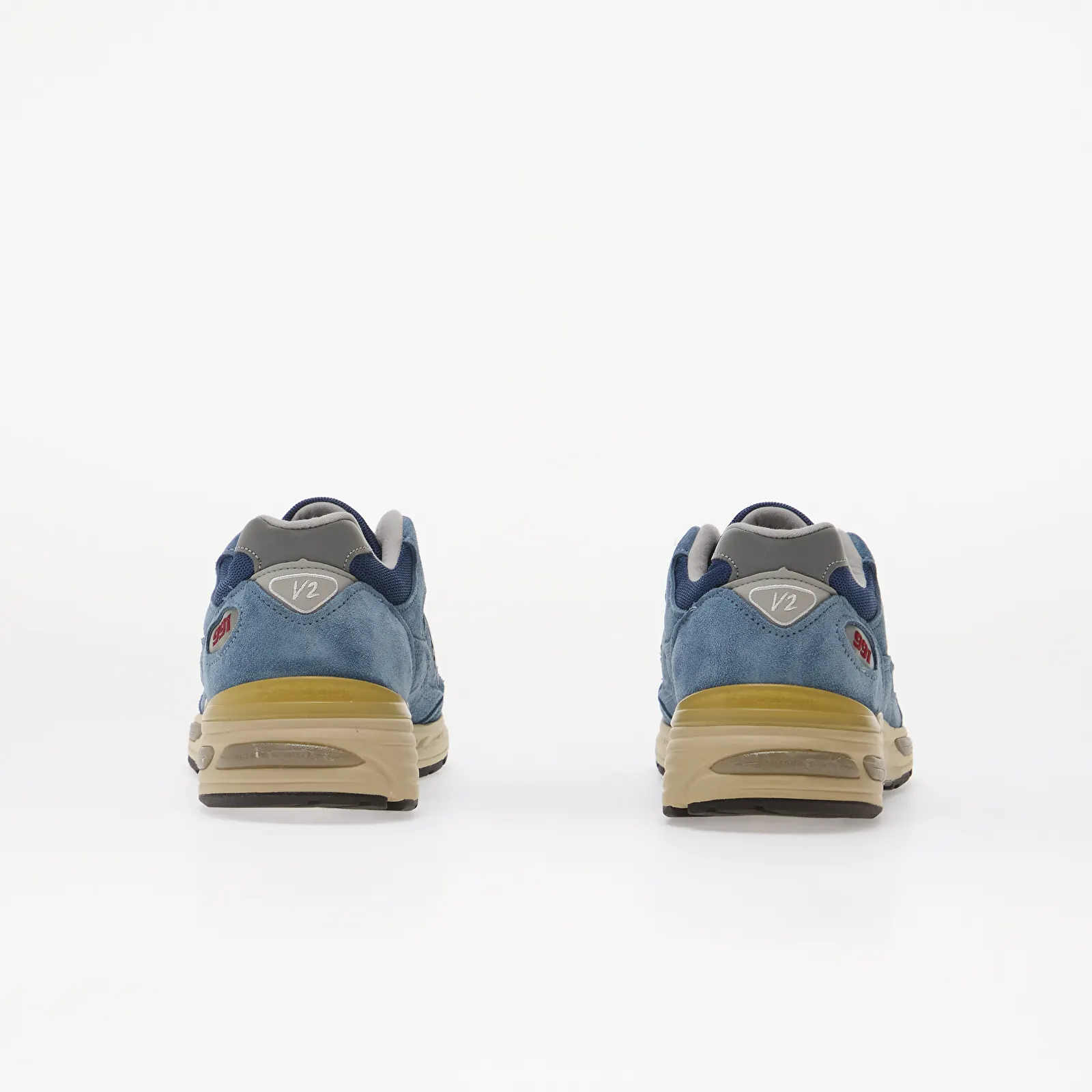 Herren Sneaker und Schuhe New Balance 991 Bluesteel/ Poseidon/ Harbor Mist