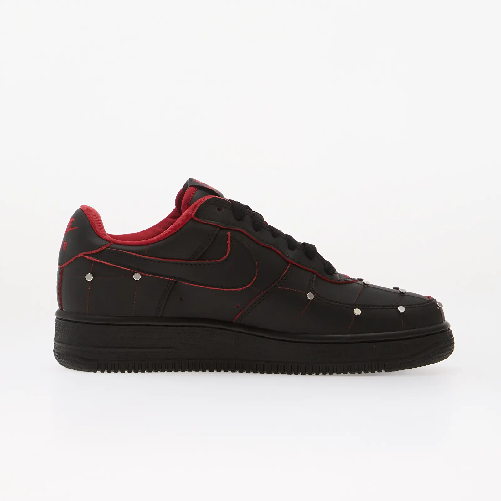 Sneakers för män Nike Air Force 1 '01 "Nightmare" Pinhead Black/ Black-Gym Red-Metallic Silver