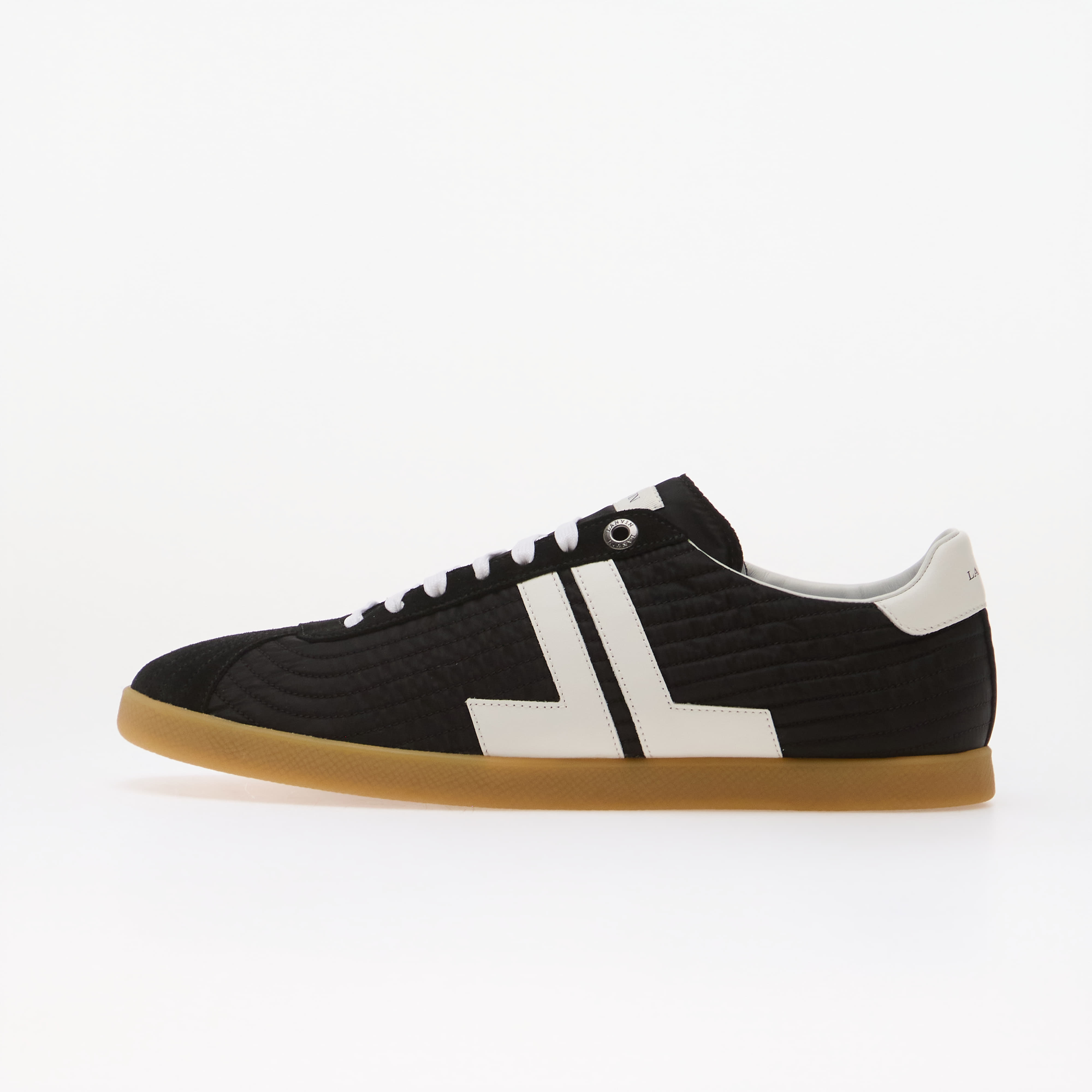 Сникърси Lanvin Glen Sneakers Nylon Black/ White EUR 45