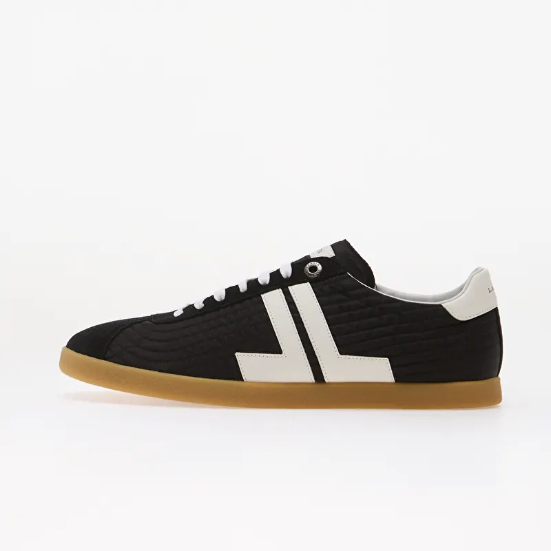 Lanvin Glen Sneakers Nylon Black/ White