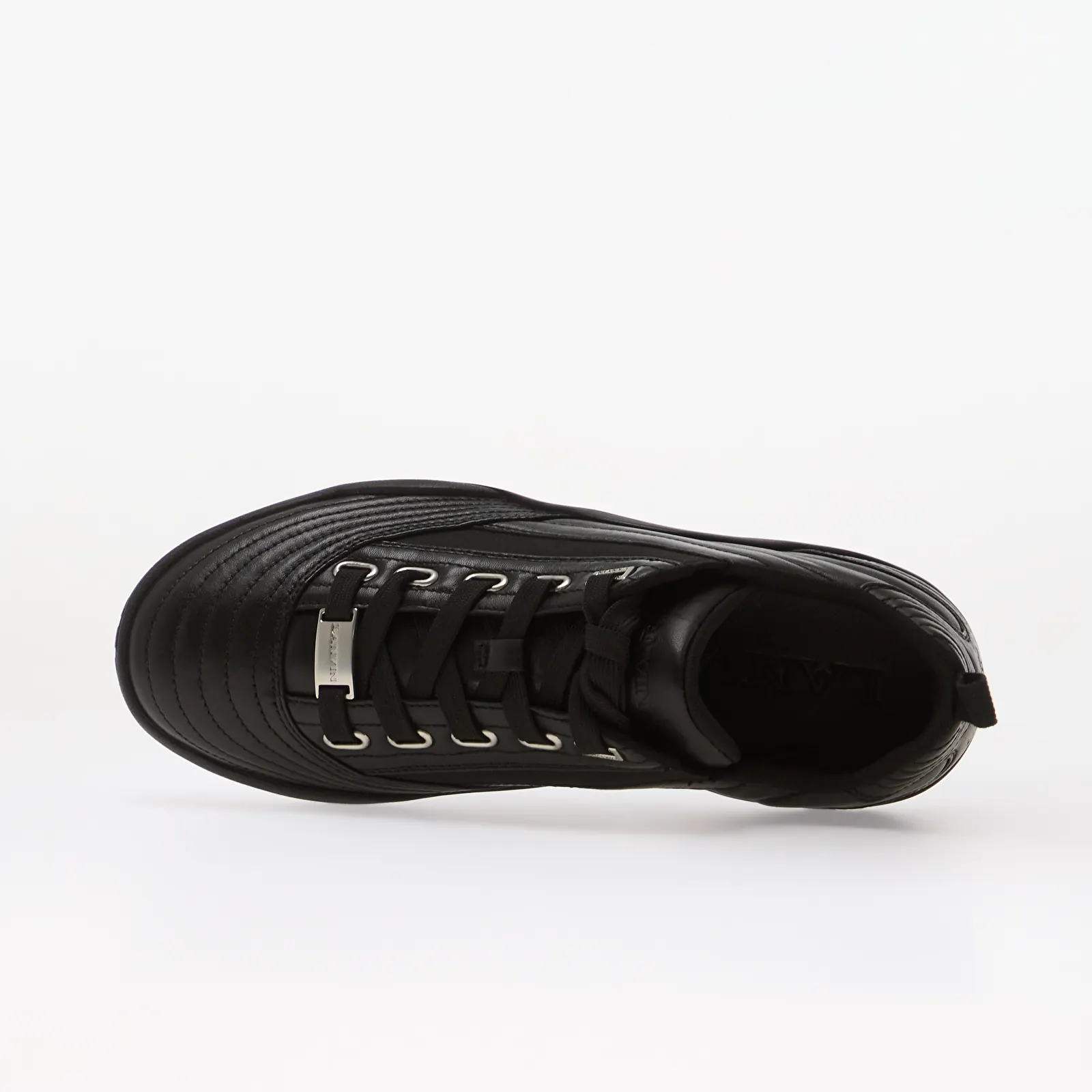 Men's sneakers Lanvin New Soccer Lace Up Leather Black