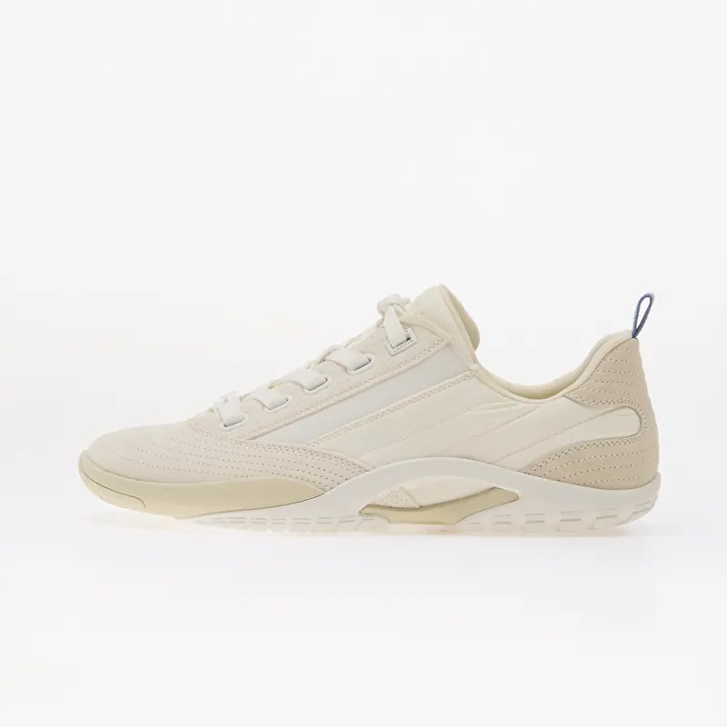Lanvin New Soccer Lace Up Leather Beige