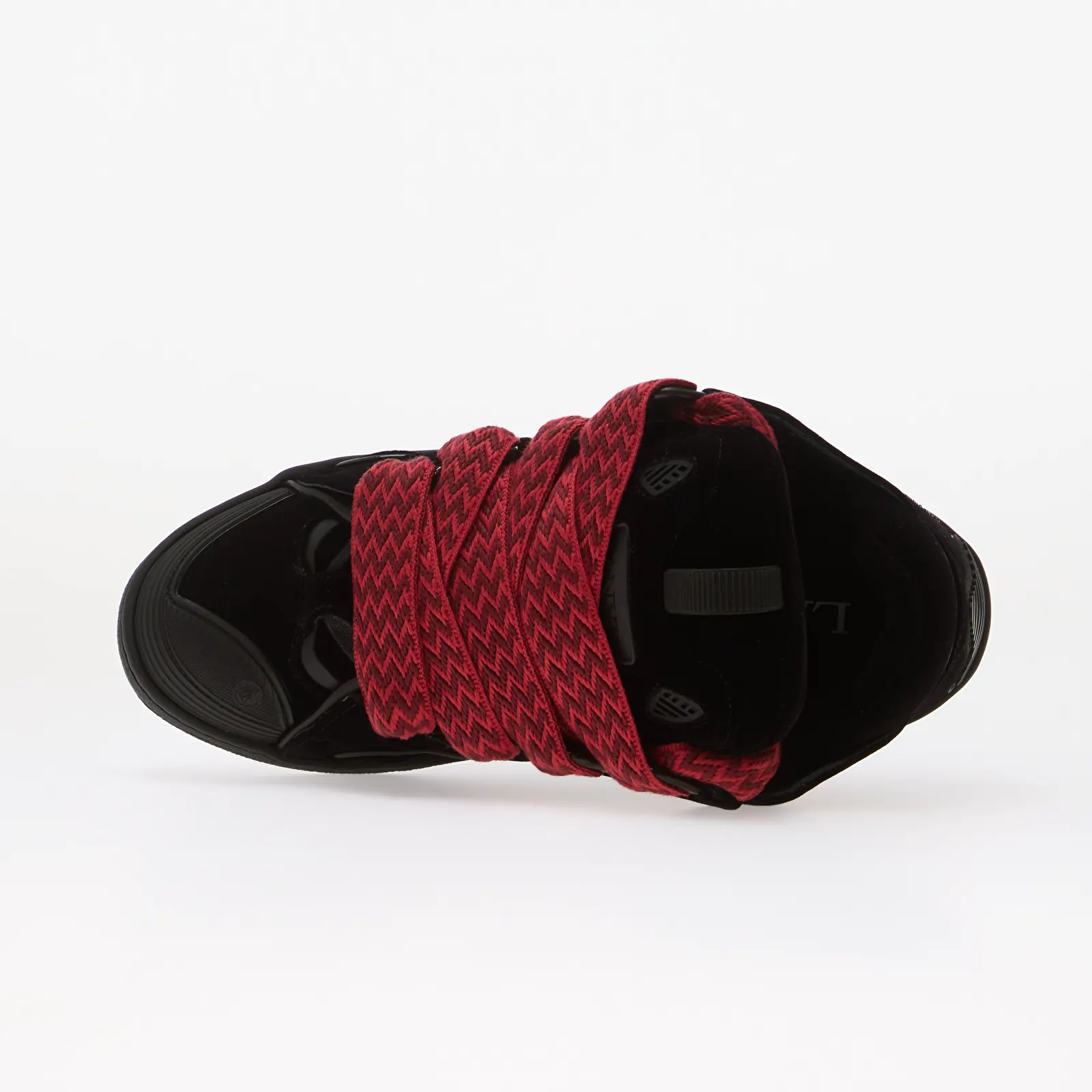 Мъжки маратонки Lanvin Curb Sneakers Jersey Velvet Black