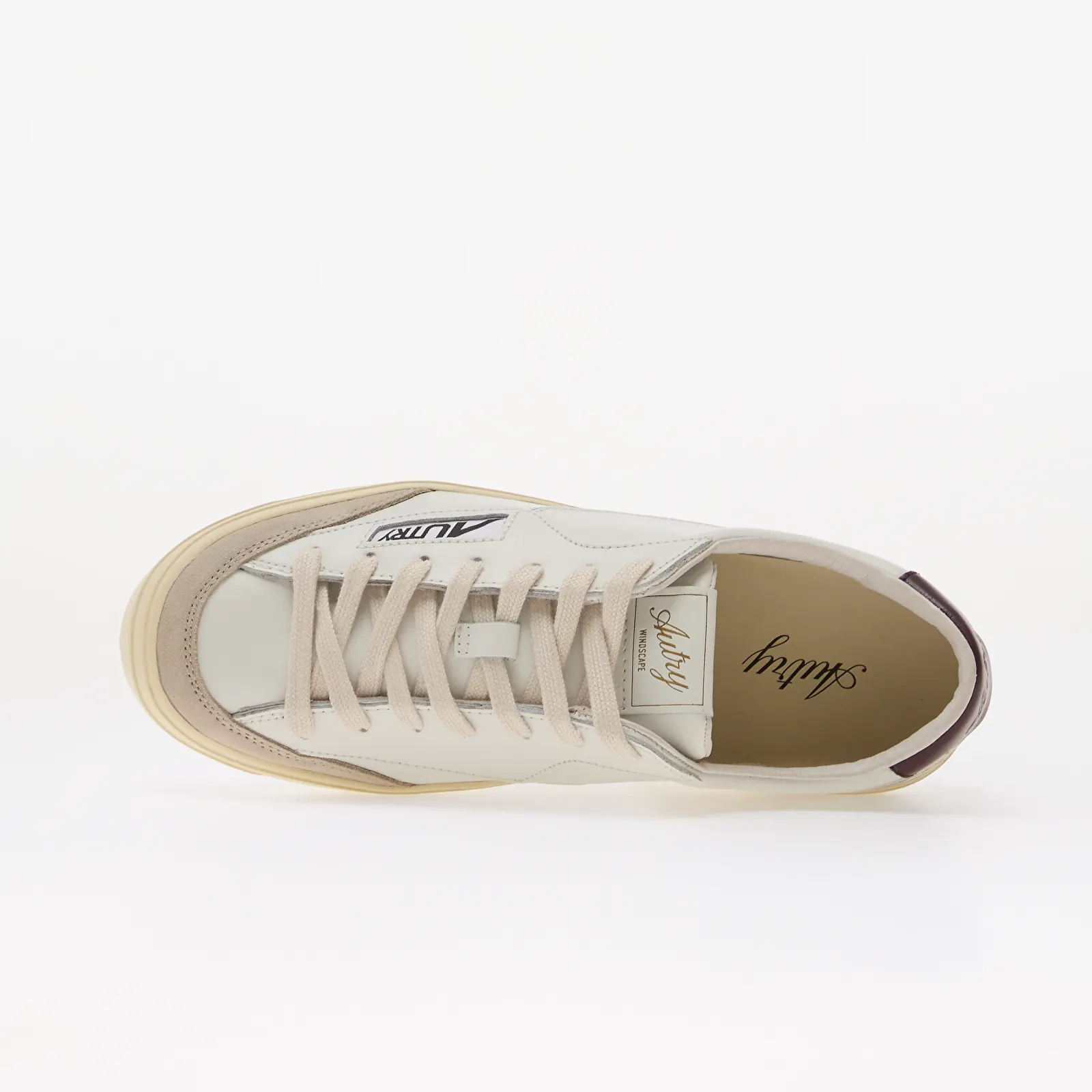 Мужские кроссовки Autry Windscape Low Man Leat/ Sue Wht/ Space