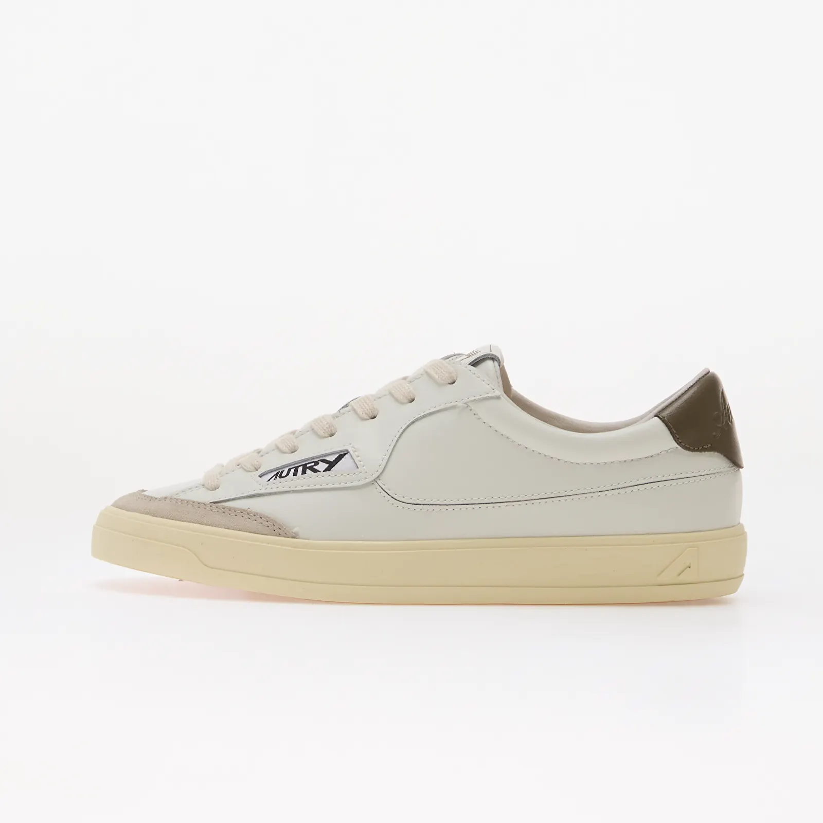 Baskets homme Autry Windscape Low Man Leat/ Sue Wht/ Chocolate