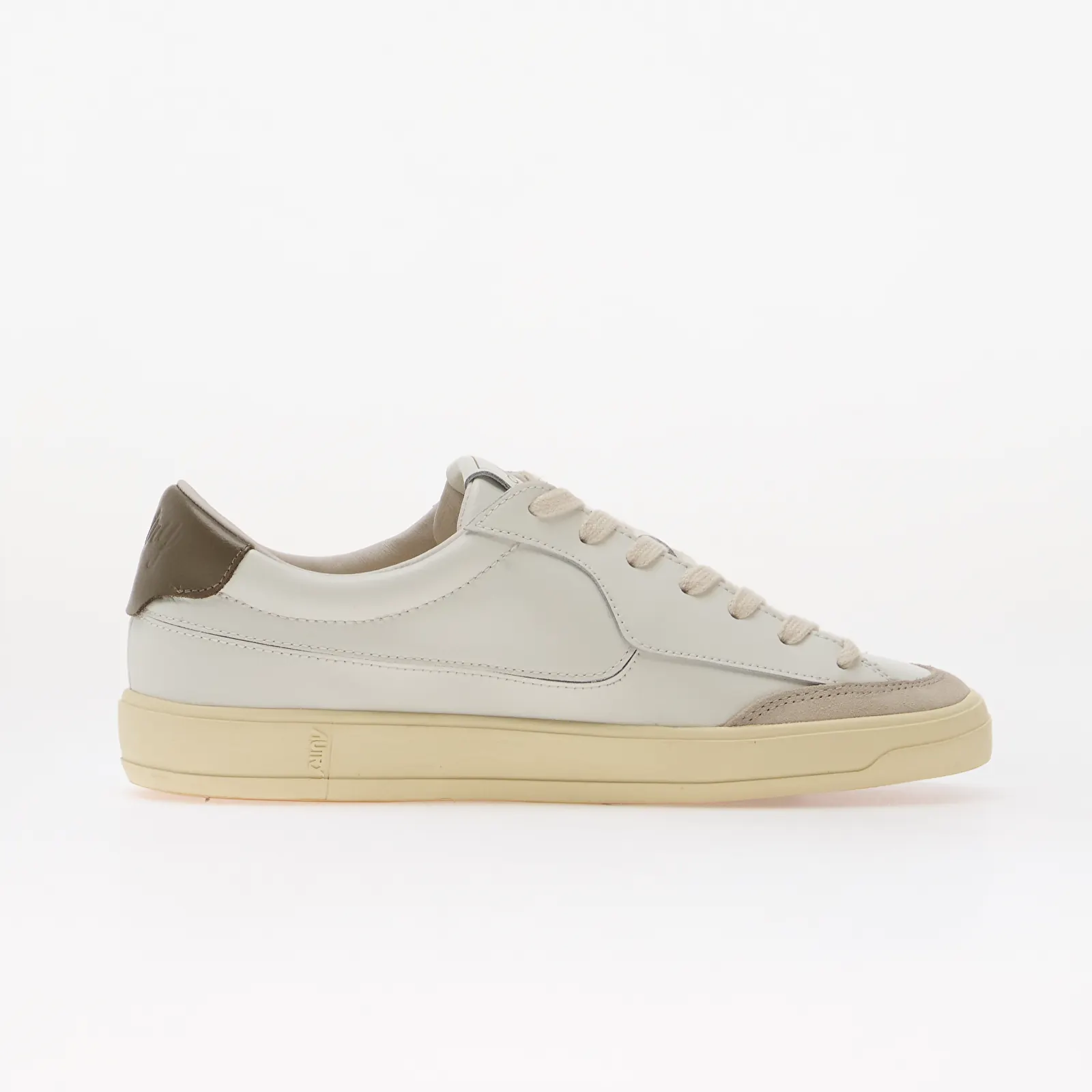Baskets homme Autry Windscape Low Man Leat/ Sue Wht/ Chocolate