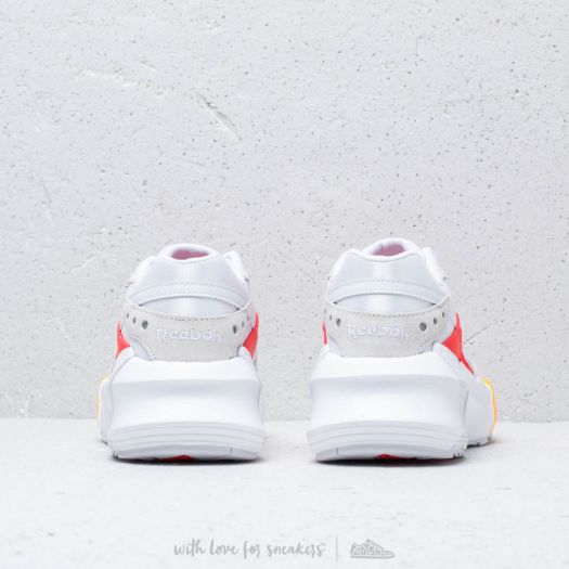 Men s shoes Reebok x Gigi Hadid Aztrek Double 93 White True Grey Red Gold Footshop