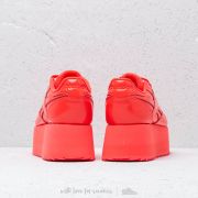 Women s shoes Reebok x Gigi Hadid Classic Leather Triple Platform Neon Red White Footshop