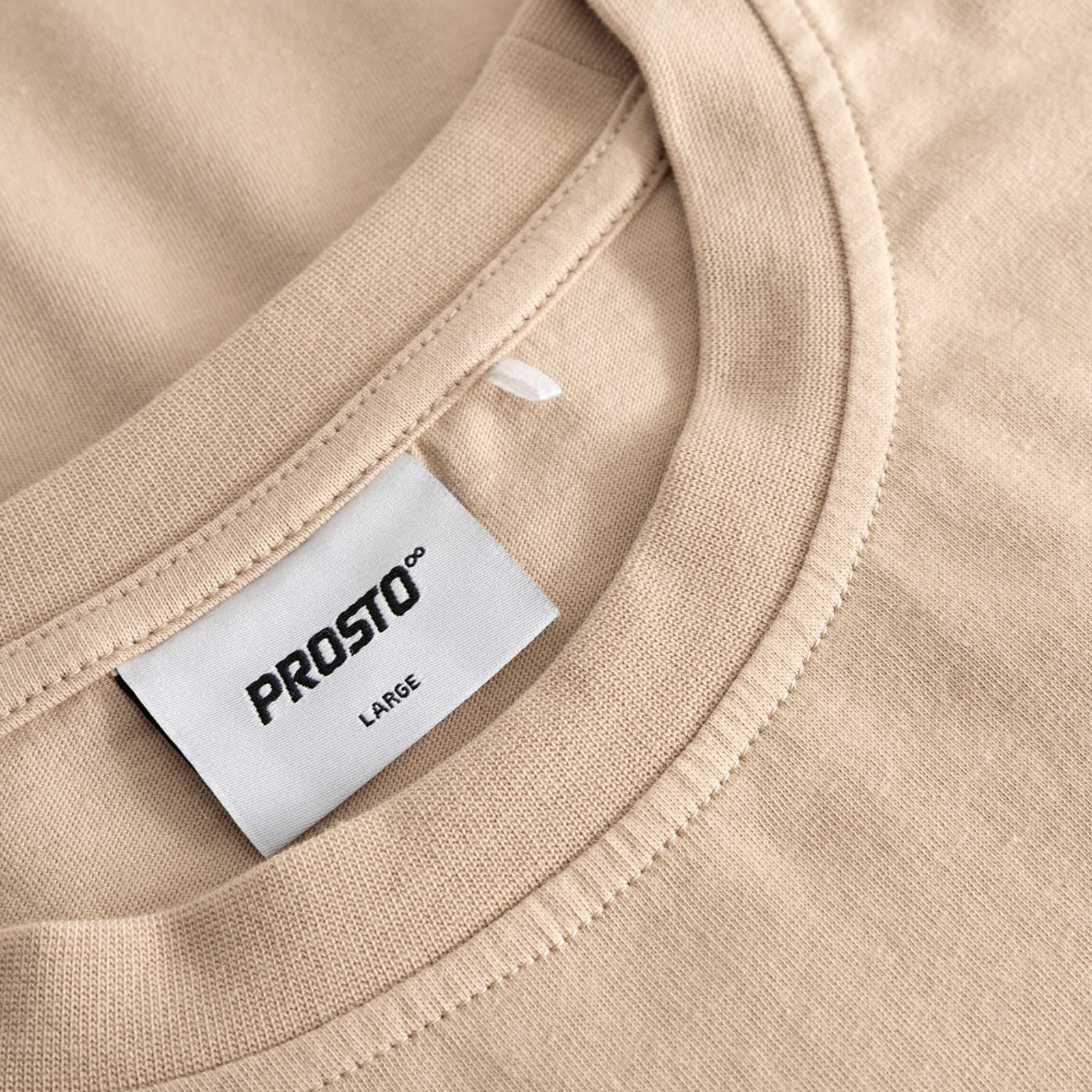 T-shirts homme Prosto T-shirt Mono Sport Peanut Beige