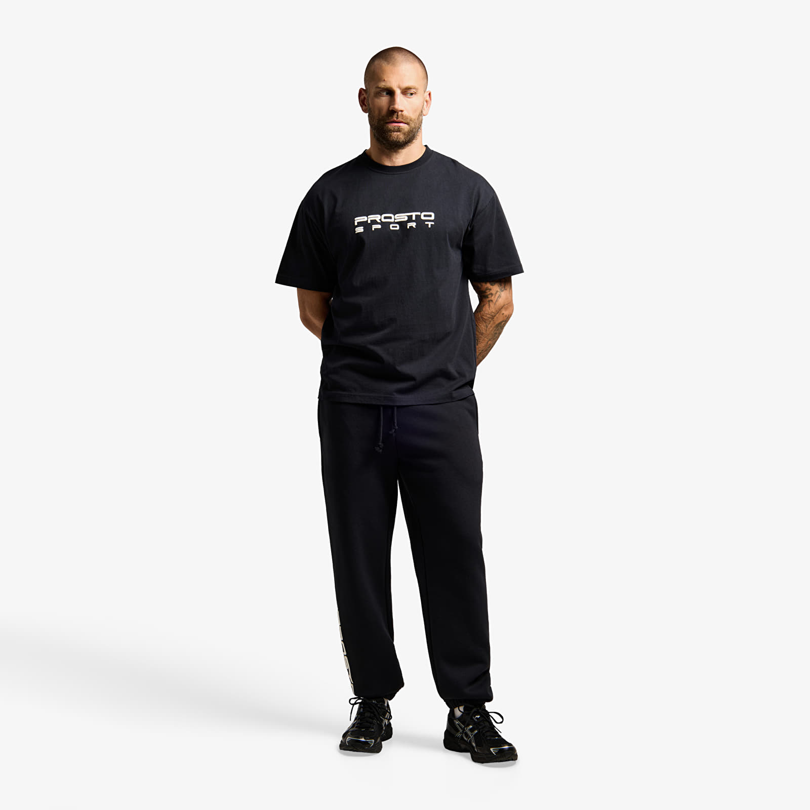 Pantalons de survêtement homme Prosto Sweatpants Target Black