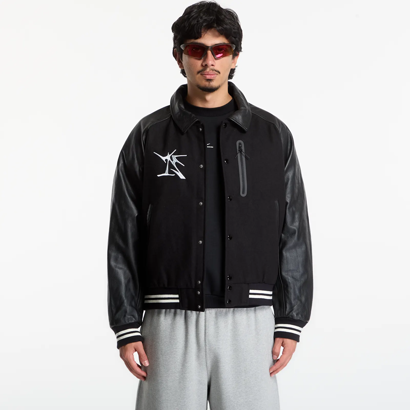 Joped Nike Destroyer Men's Jacket Black/ Black/ Safety Orange