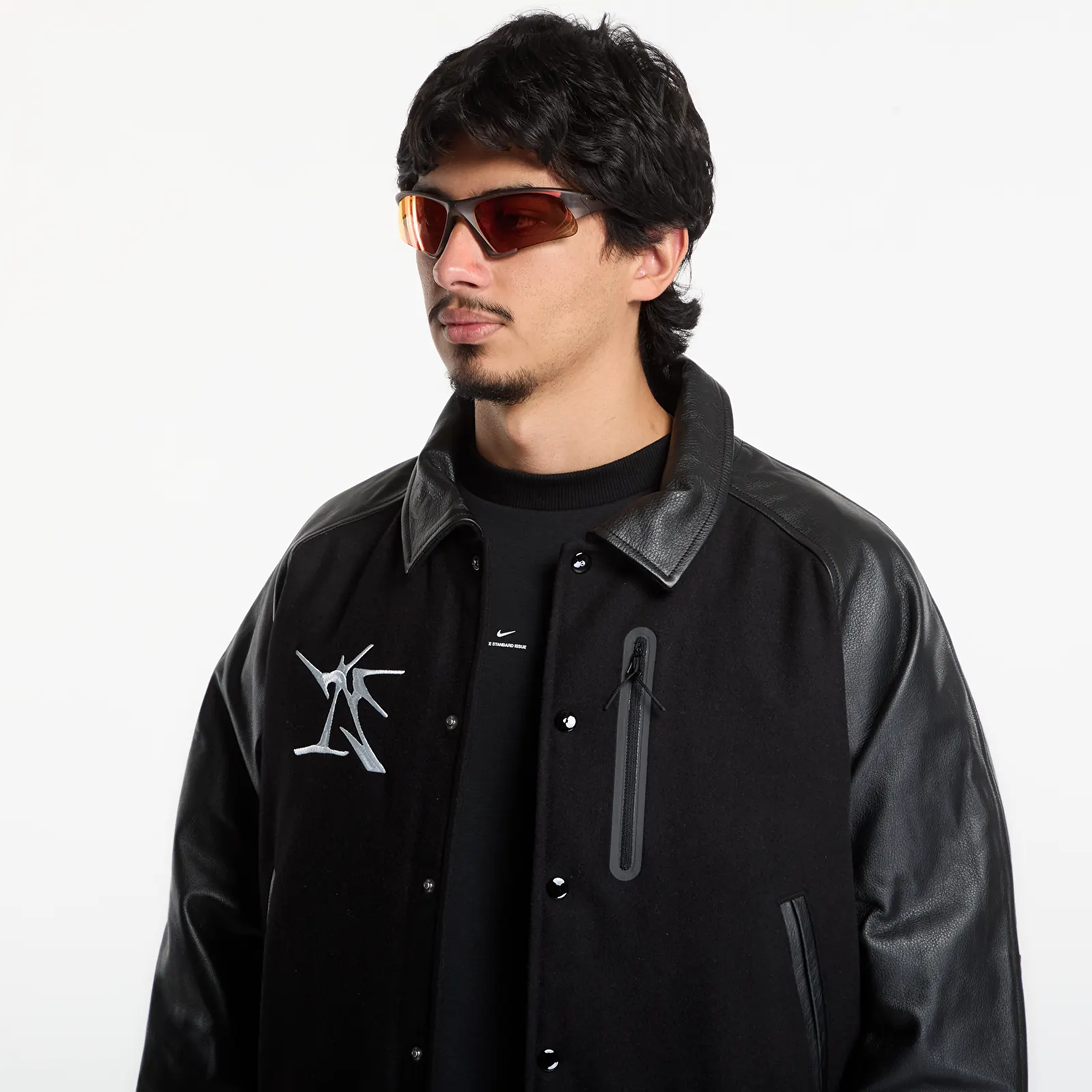 Joped Nike Destroyer Men's Jacket Black/ Black/ Safety Orange