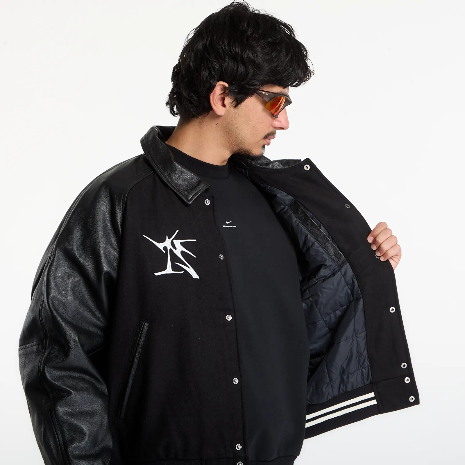 Joped Nike Destroyer Men's Jacket Black/ Black/ Safety Orange
