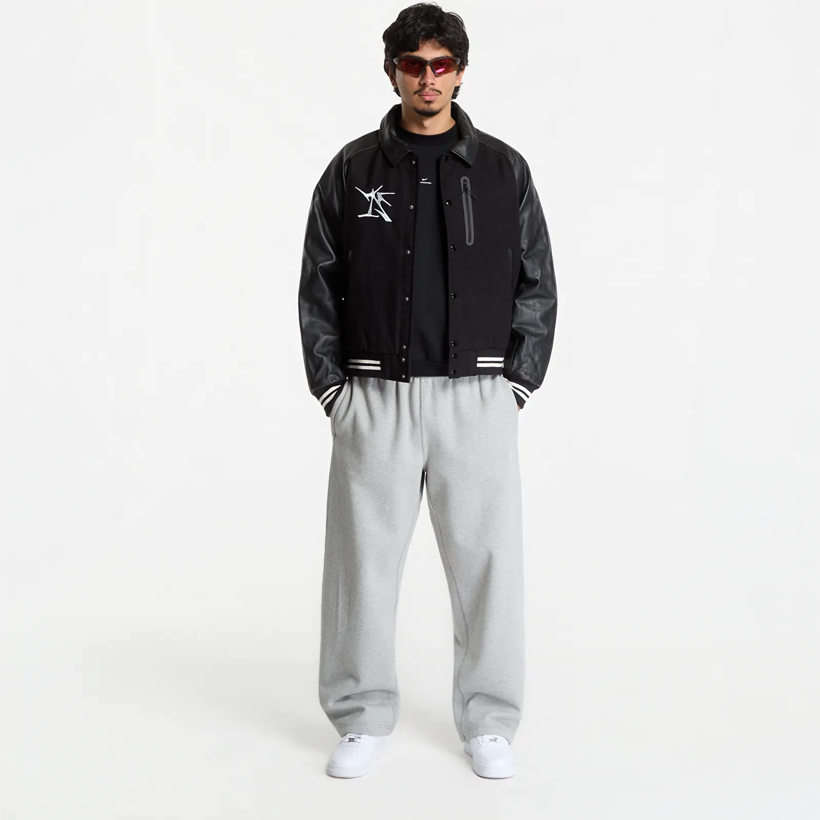 Joped Nike Destroyer Men's Jacket Black/ Black/ Safety Orange
