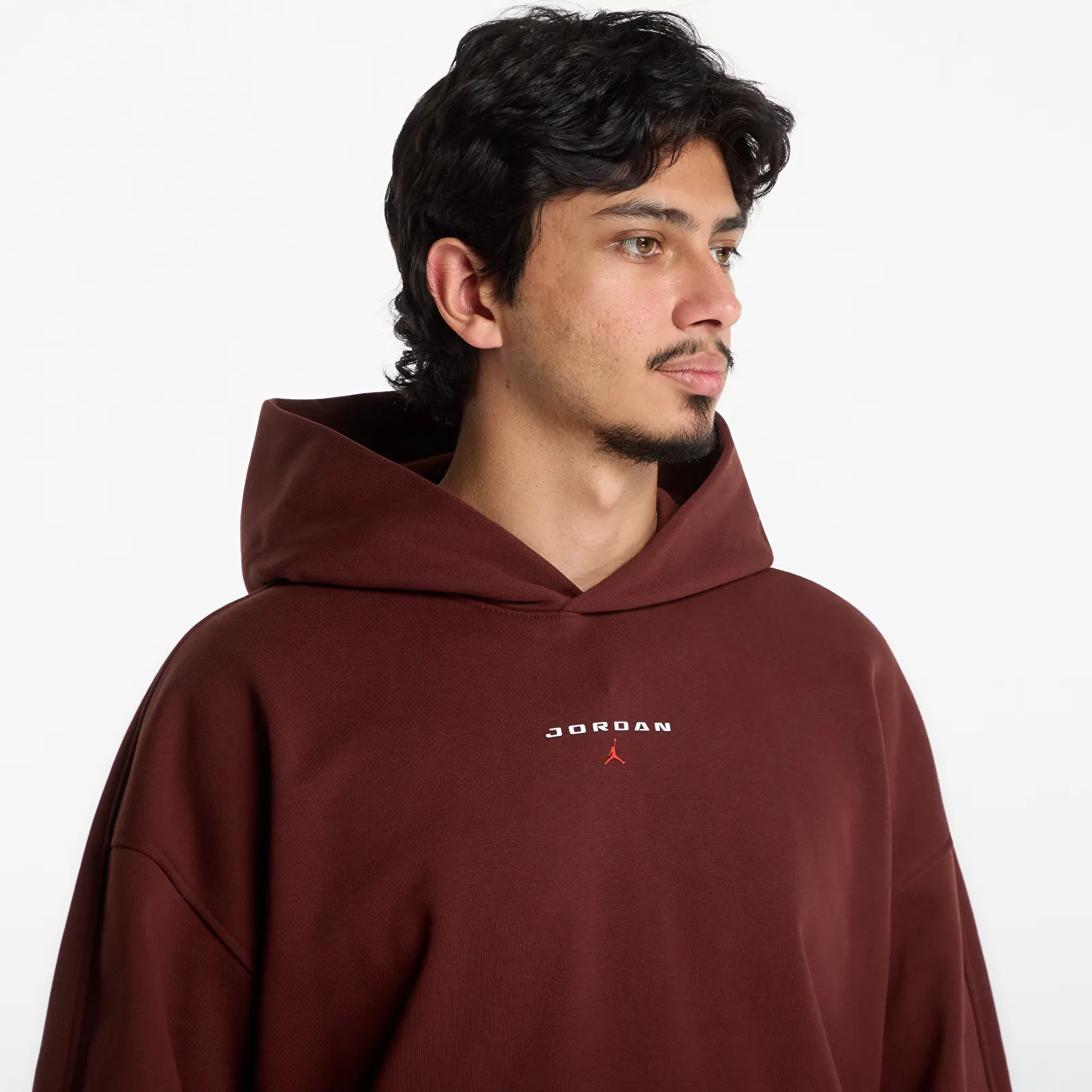 Sweatjacken und Sweatshirts Jordan Flight Fleece Oversized Pullover Hoodie Bronze Eclipse
