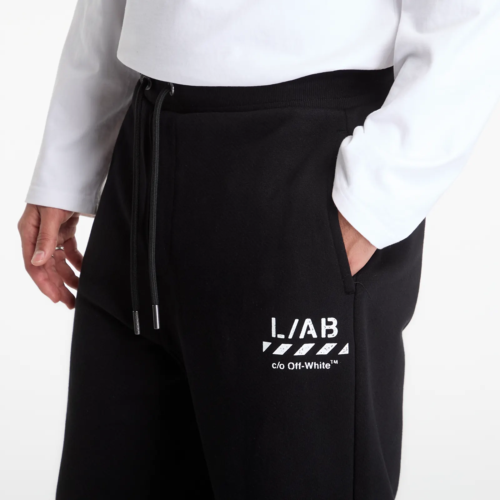 Joggingbroeken voor heren L/AB c/o Off-White™ Diag Jogger Pants Black
