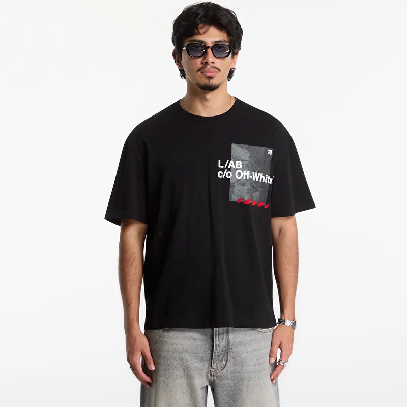 T-shirt L/AB c/o Off-White™ Camo S/S Tee Black