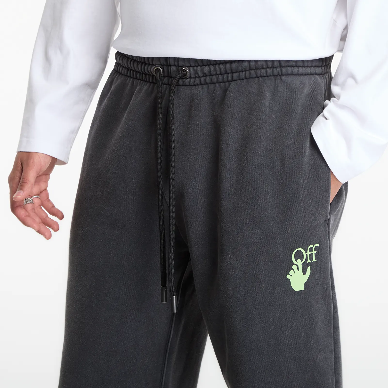 Jogginghosen Off-White Bacco Arrow Sweatpant Vintage Black
