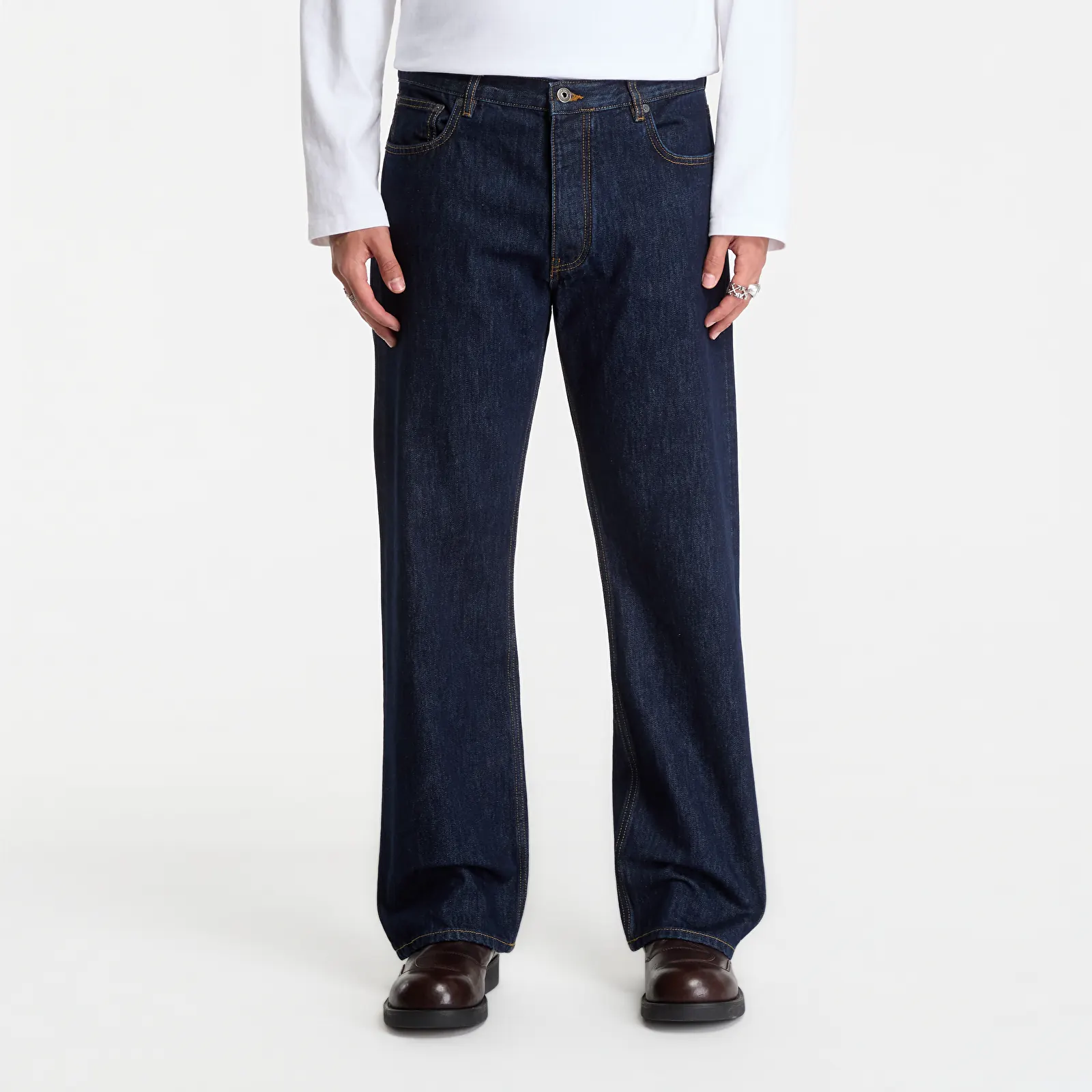 Jeans Off-White Half Arrow Slim Relax Jeans Raw Indigo