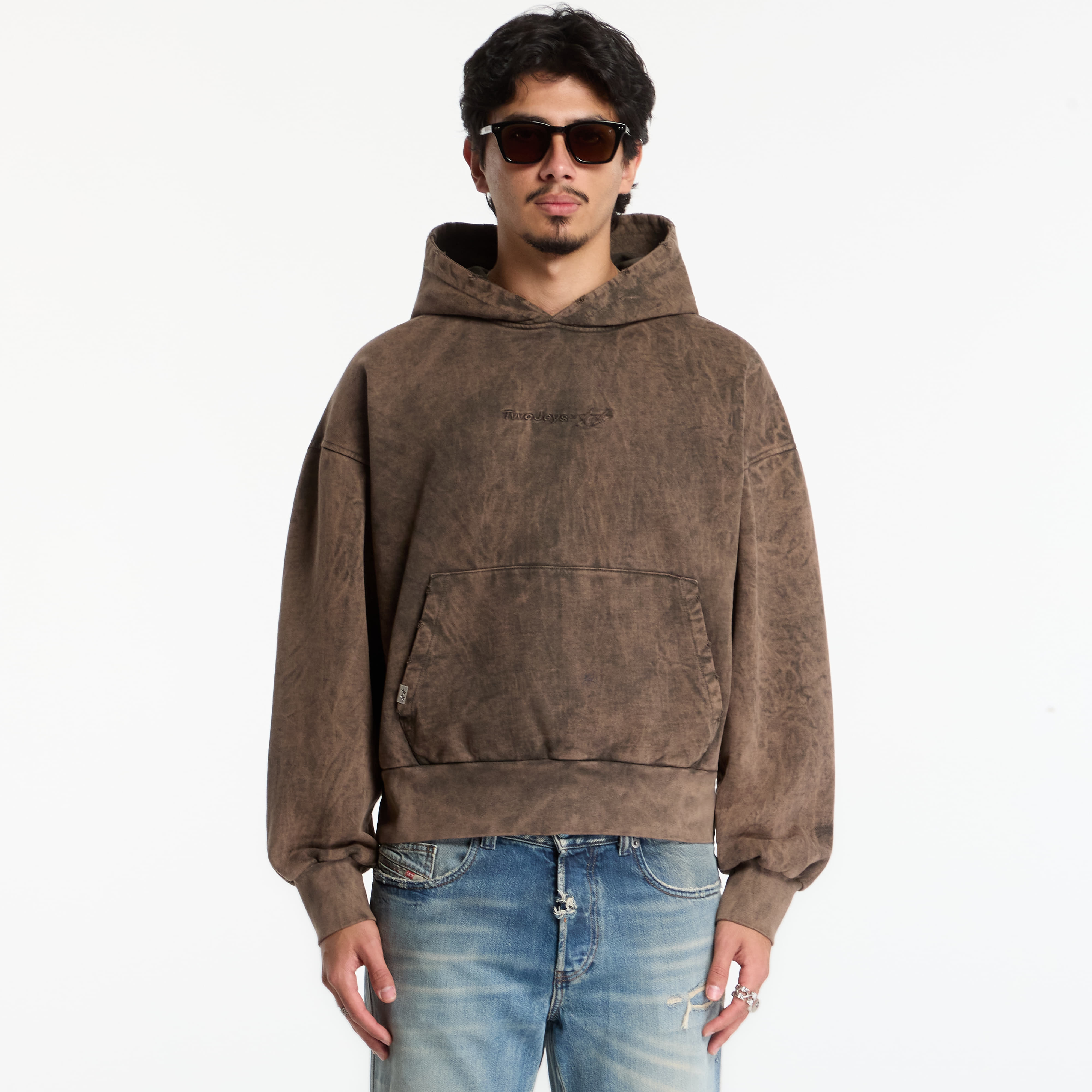 Суитшърт TwoJeys Icon Hoodie Outer Brown Brown S