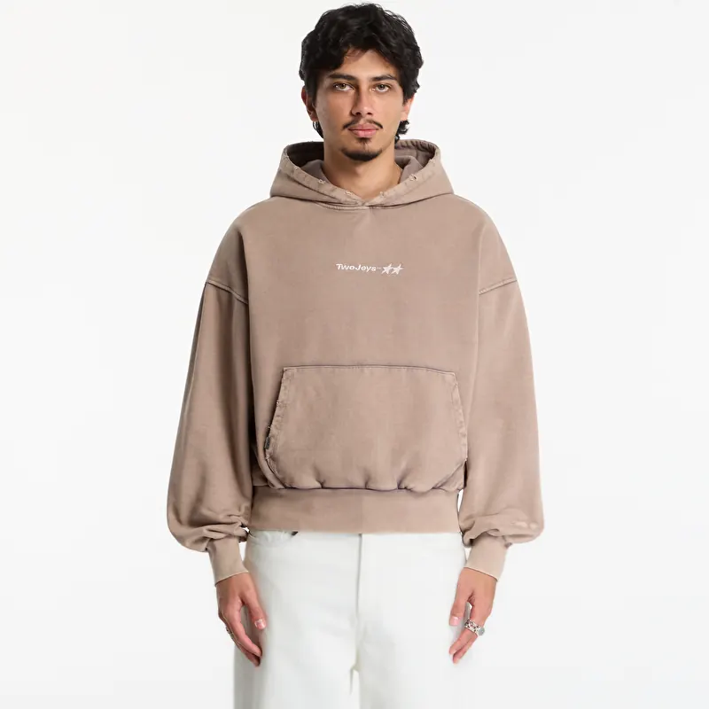 Džemperis TwoJeys Icon Hoodie Bodega Brown Brown