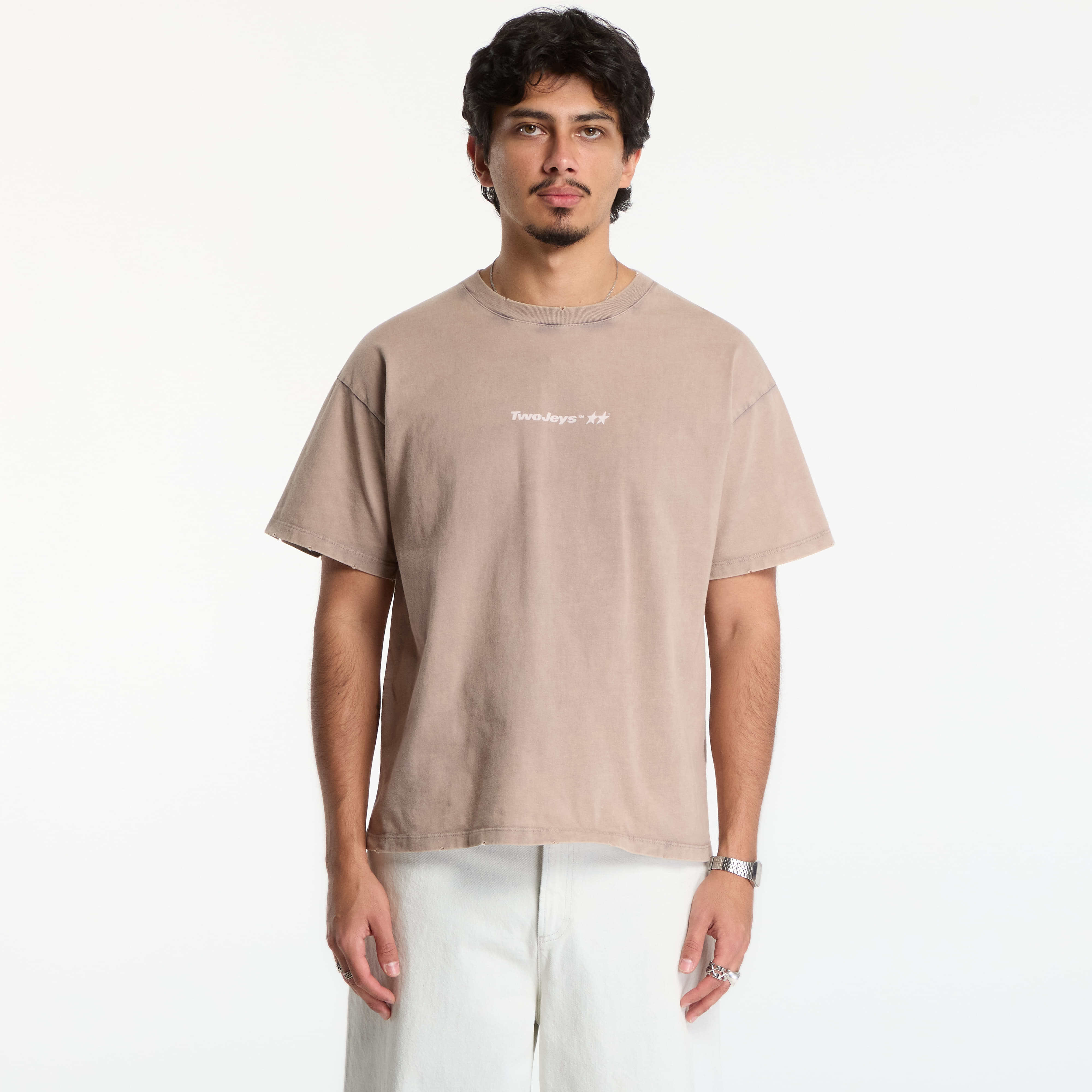 Тениска TwoJeys Icon Tee Bodega Brown Brown M