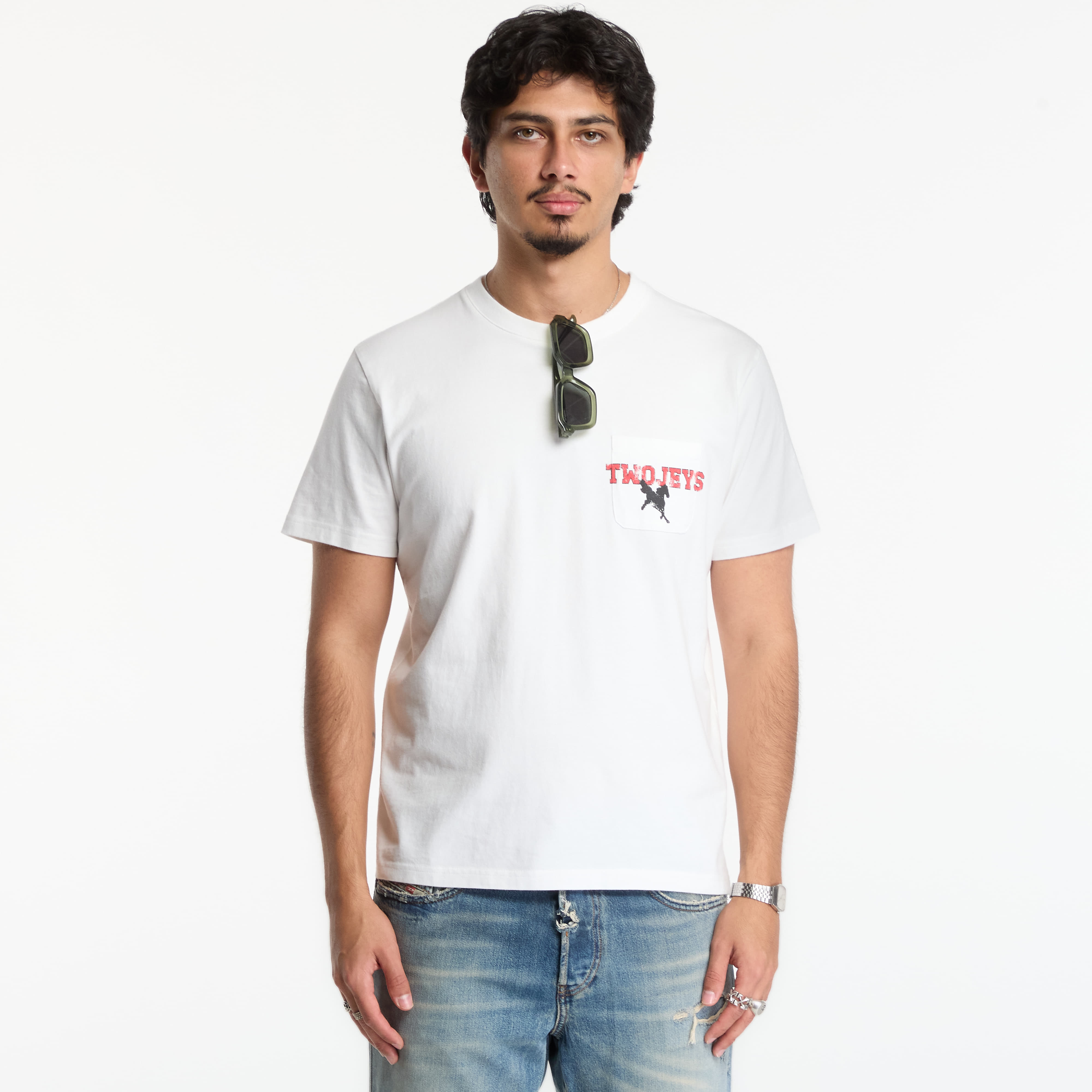 Tričko TwoJeys Sterling White Tee White XL