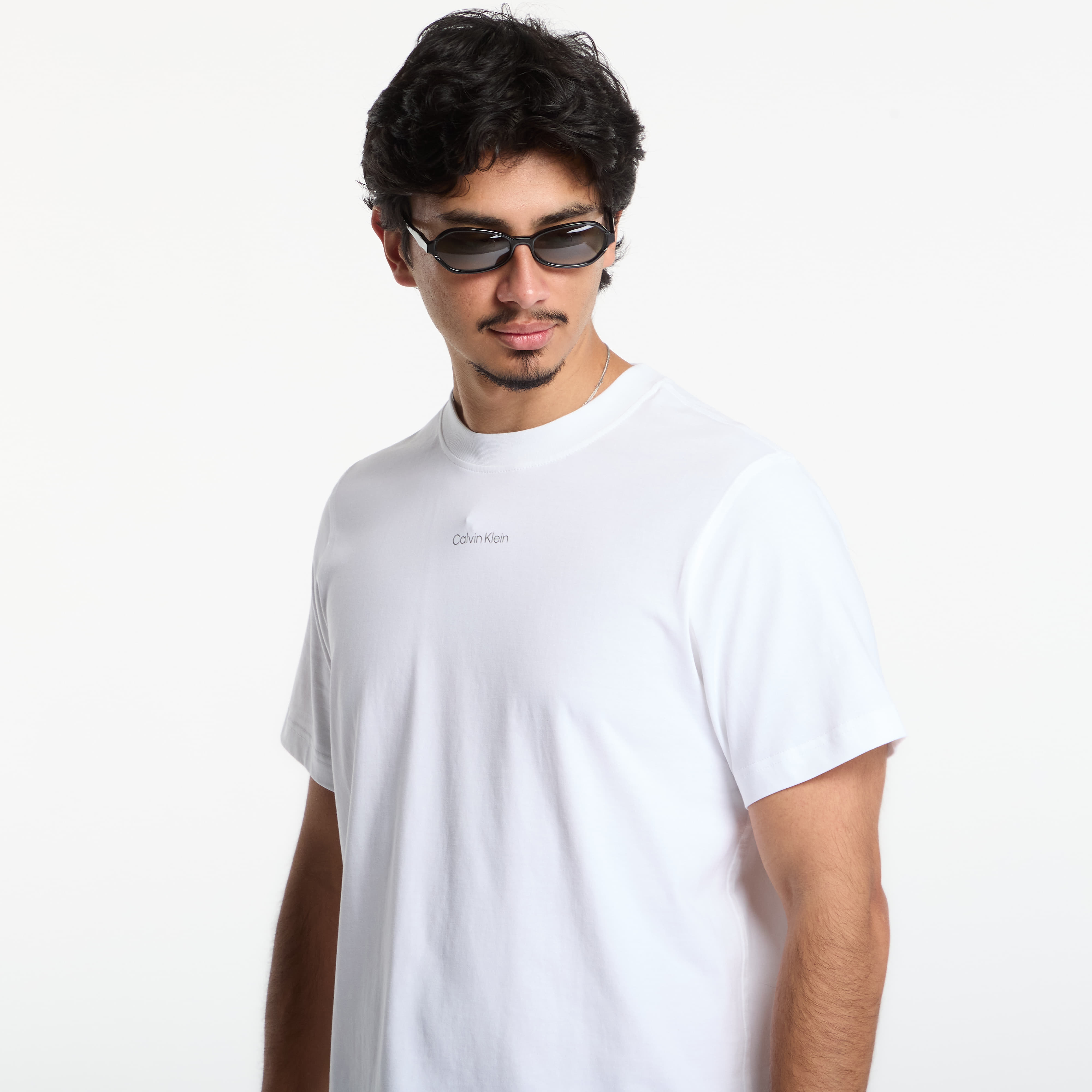 T shirt Calvin Klein Jeans Ss Easy 20s Retro Ca Bright - vue 2