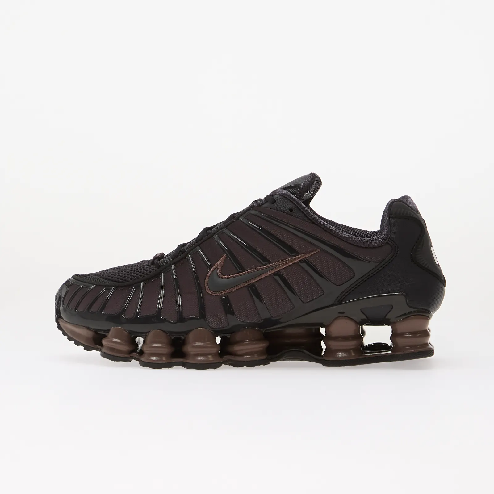 Baskets homme Nike Shox TL Oil Grey/ Off Noir-Plum Eclipse-Oil Grey