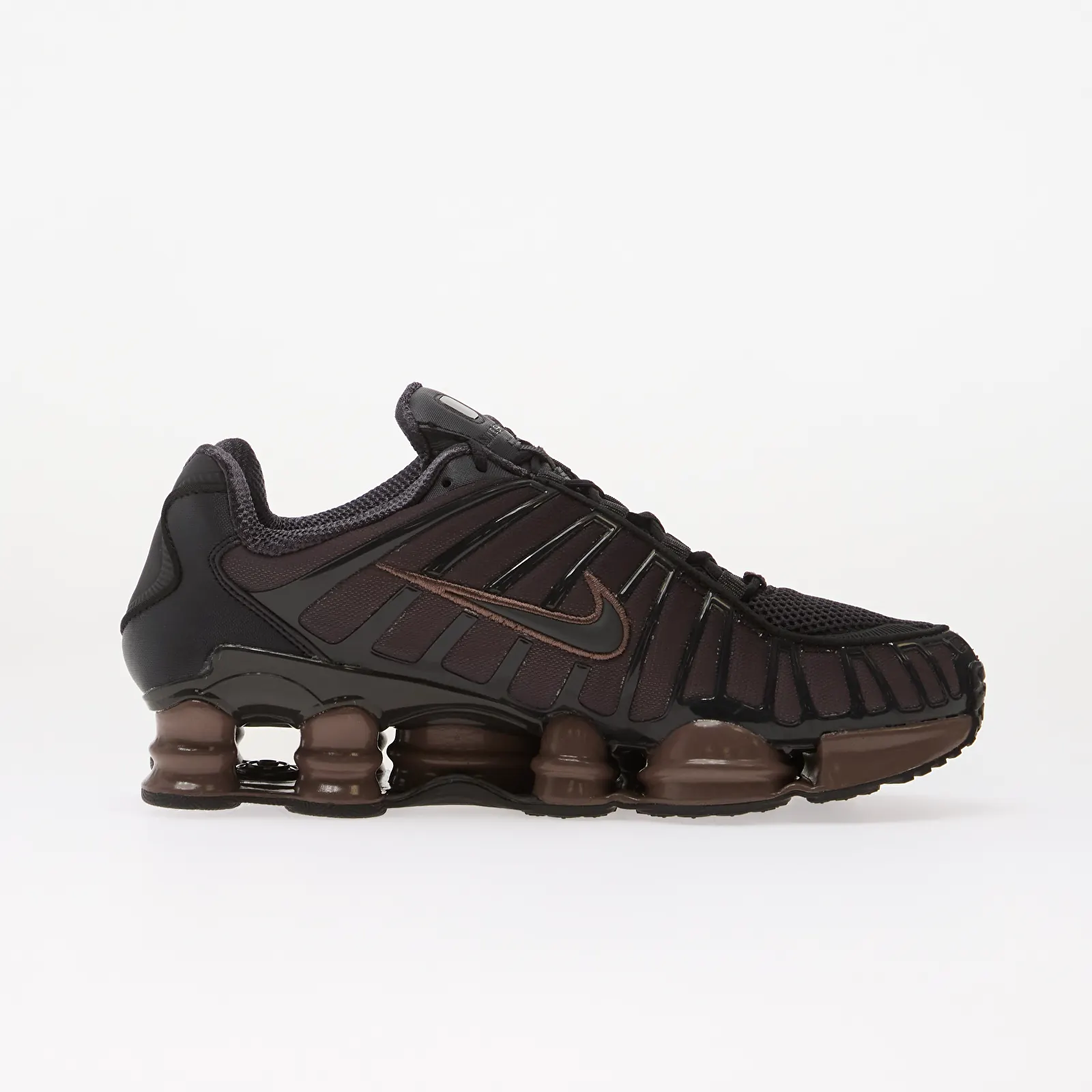 Baskets homme Nike Shox TL Oil Grey/ Off Noir-Plum Eclipse-Oil Grey