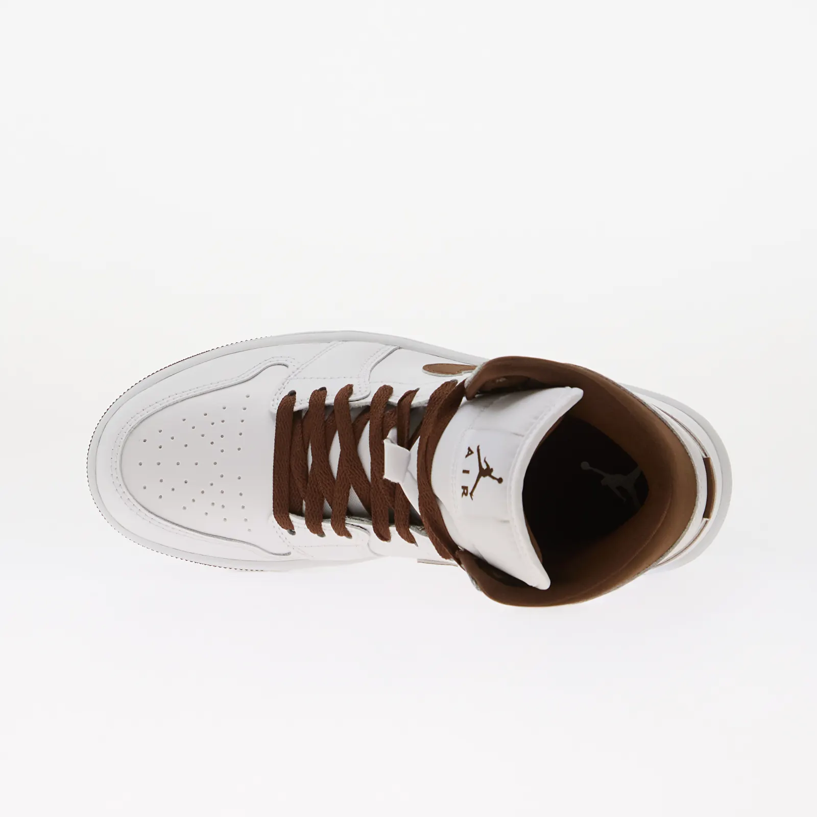 Sneakers voor dames Air Jordan 1 Mid White/ Cacao Wow-Cacao Wow