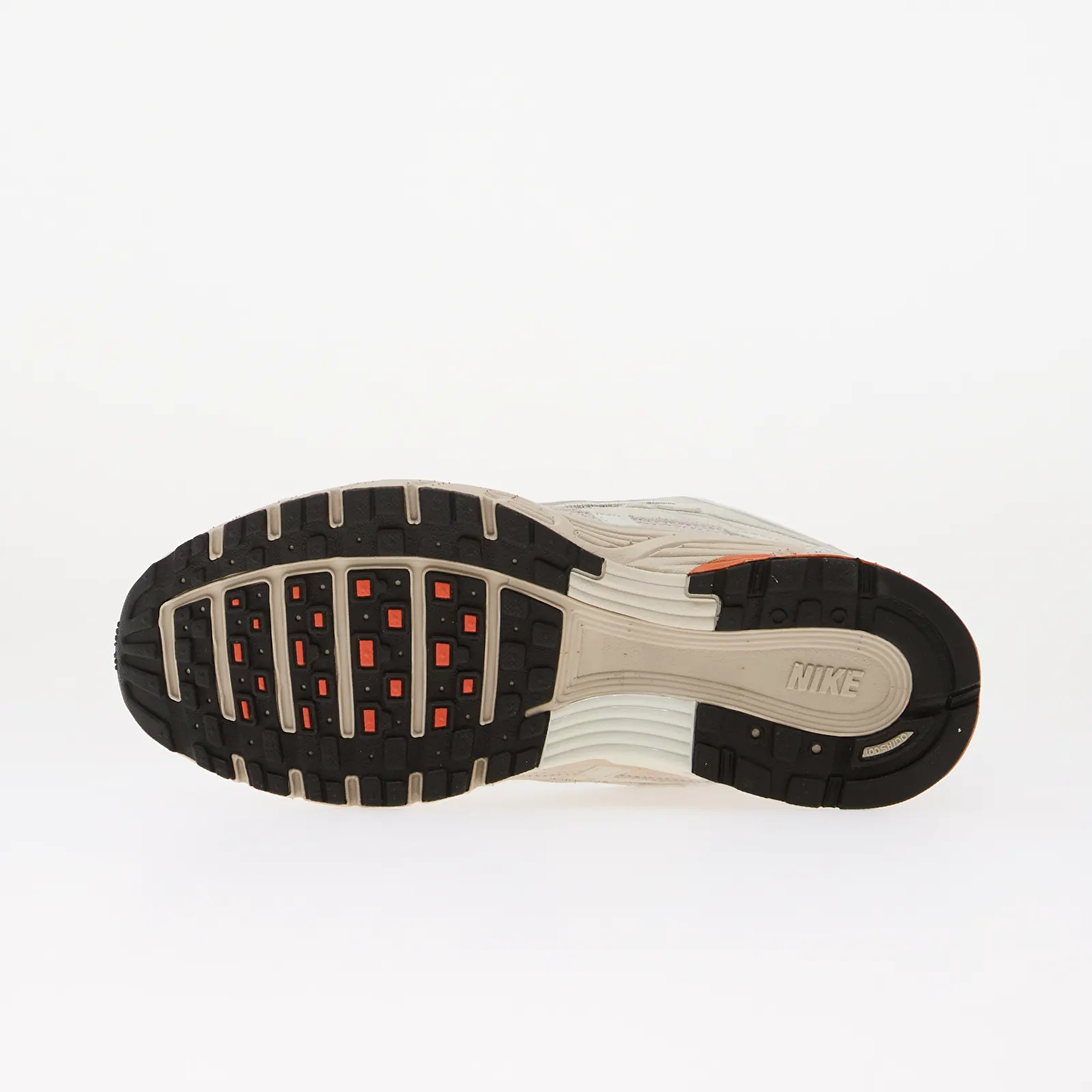 Joggesko for menn Nike P-6000 Summit White/ Light Bone-Campfire Orange