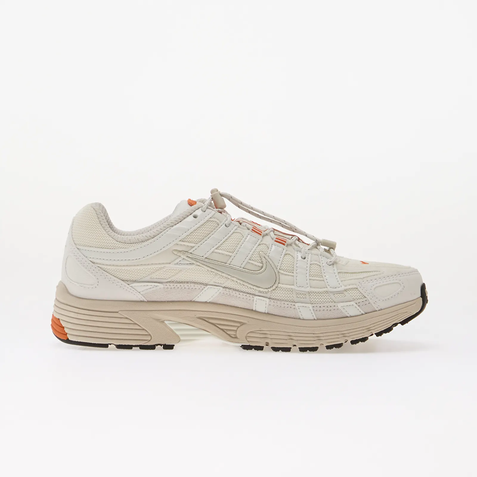 Joggesko for menn Nike P-6000 Summit White/ Light Bone-Campfire Orange