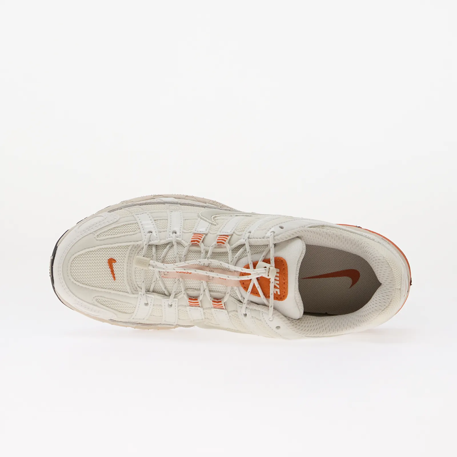 Joggesko for menn Nike P-6000 Summit White/ Light Bone-Campfire Orange