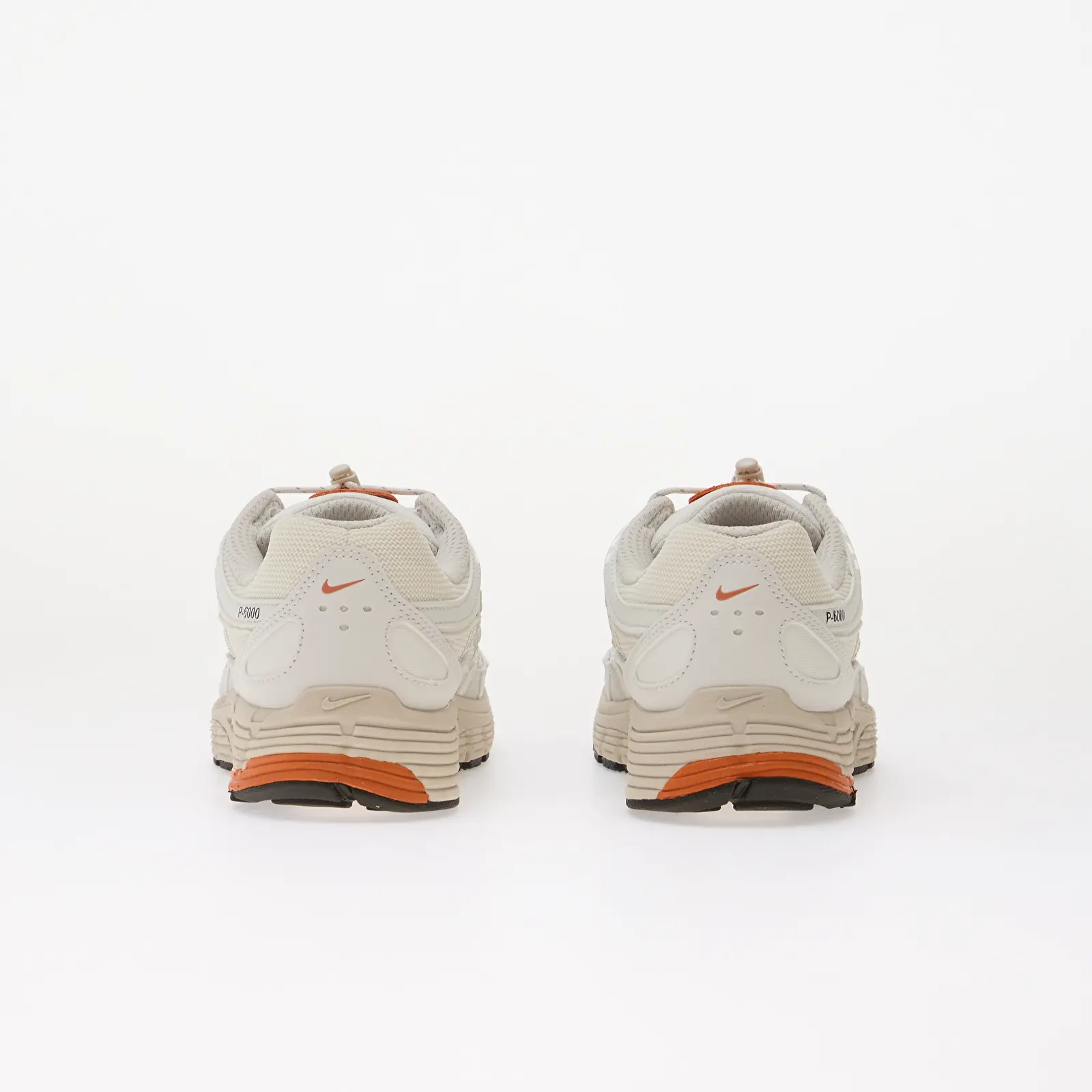 Joggesko for menn Nike P-6000 Summit White/ Light Bone-Campfire Orange