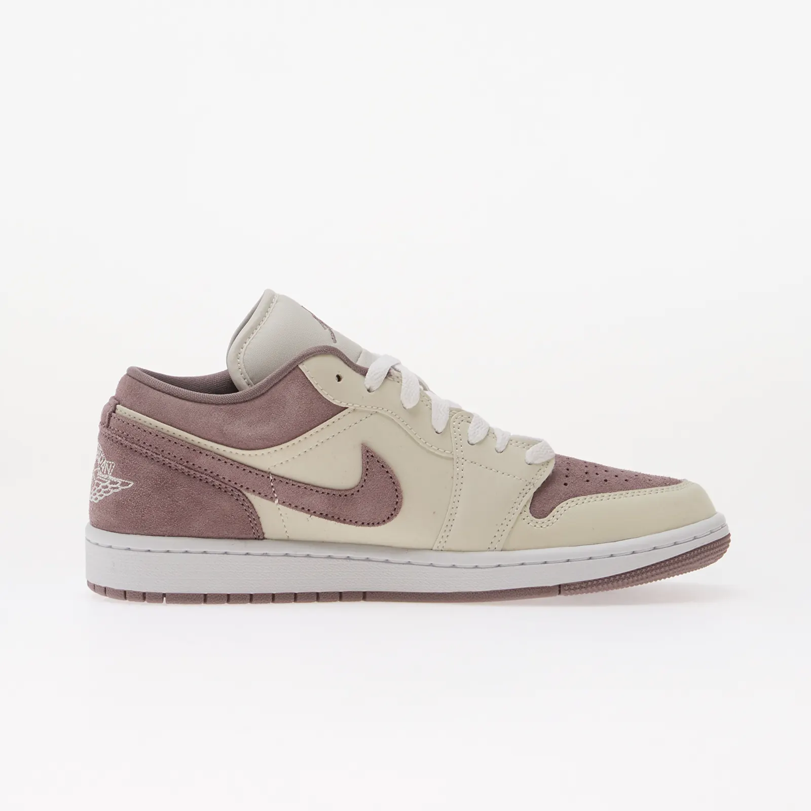 Tenisky Air Jordan 1 Low Swan/ White-Purple Smoke