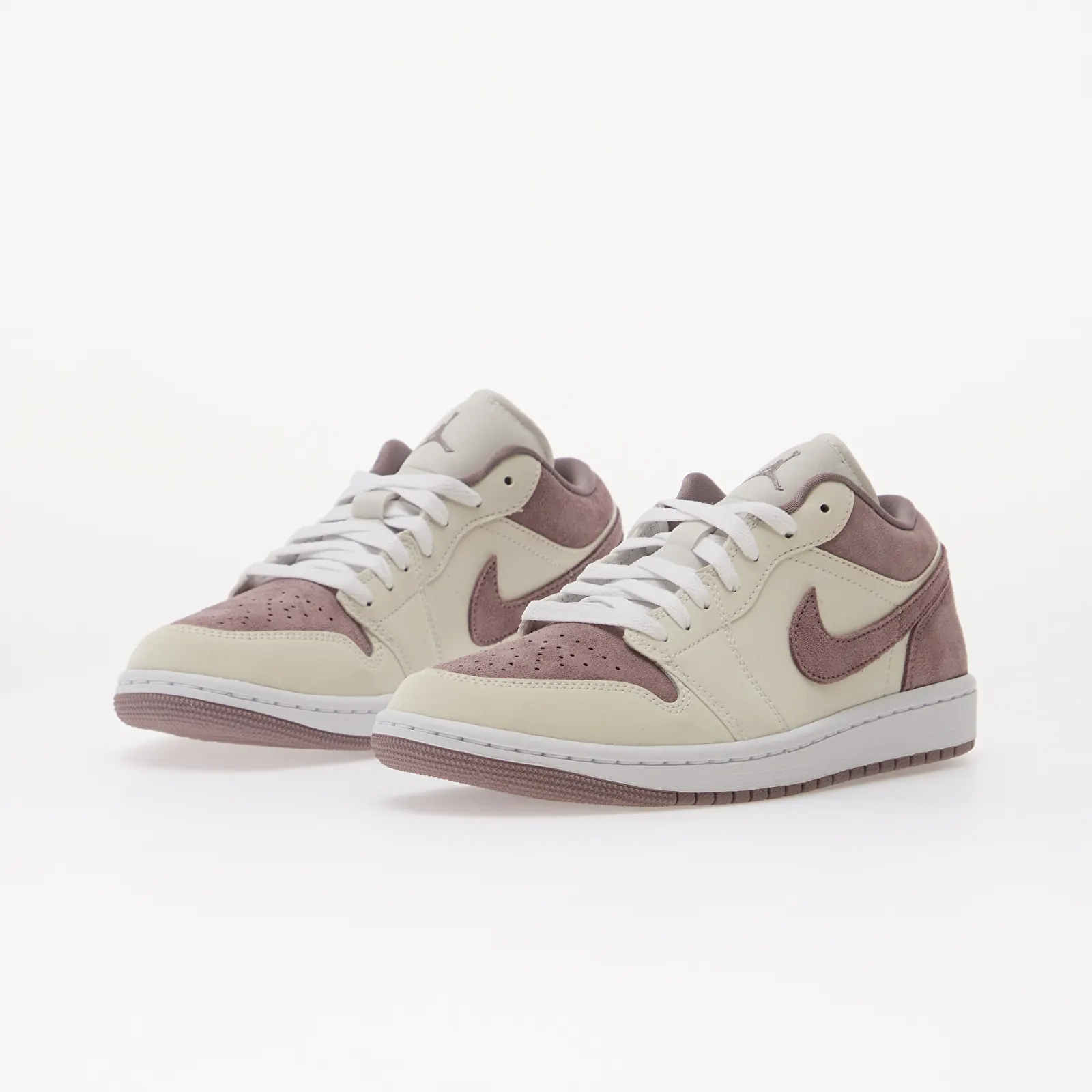 Tenisky Air Jordan 1 Low Swan/ White-Purple Smoke