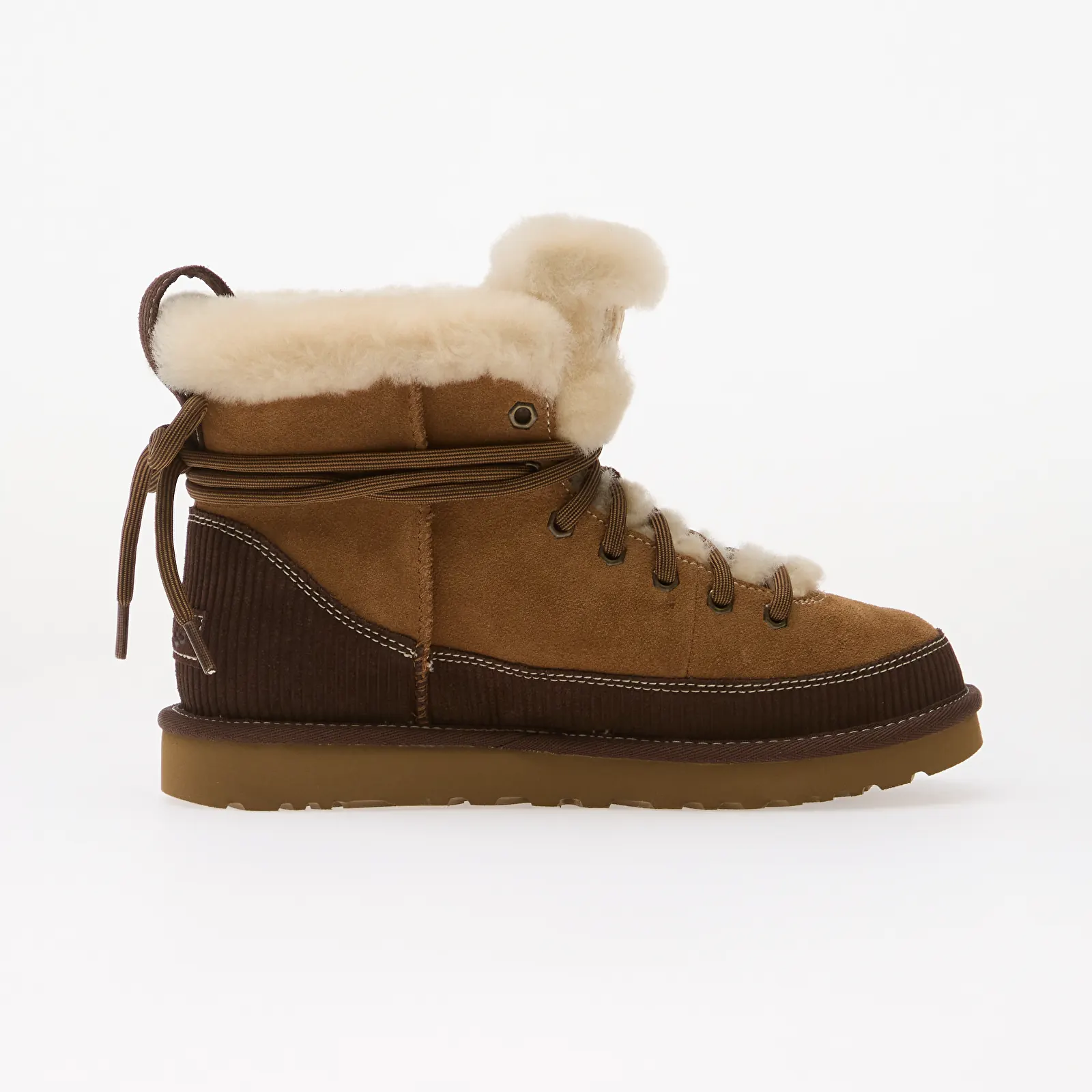 Chaussures et baskets femme UGG W Classic Heritage Lace-Up Chestnut