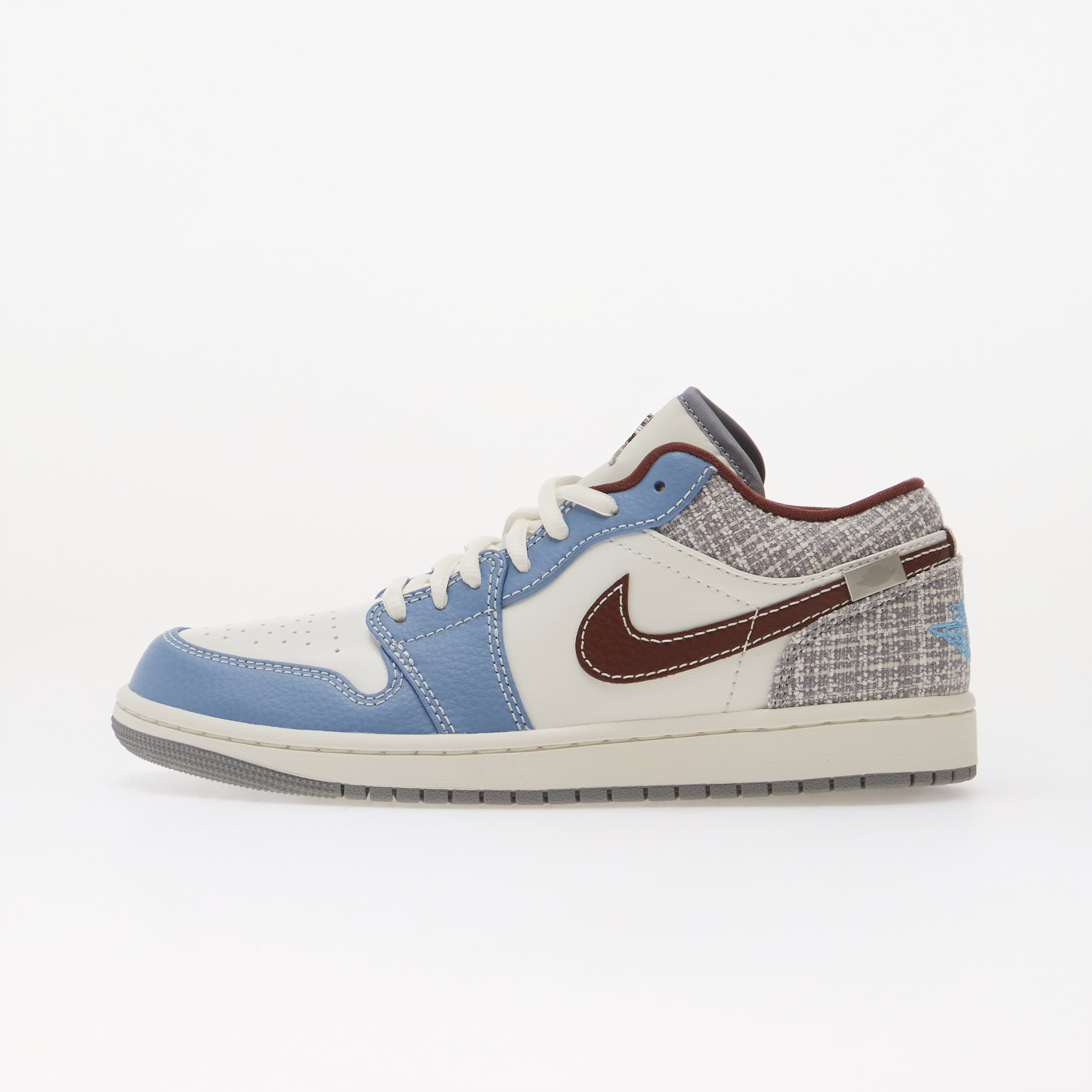 Сникърси Air Jordan 1 Low Summit White/ Light Boulder-Summit White EUR 39