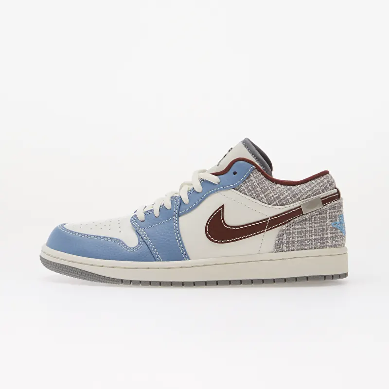 Air Jordan 1 Low Summit White/ Light Boulder-Summit White